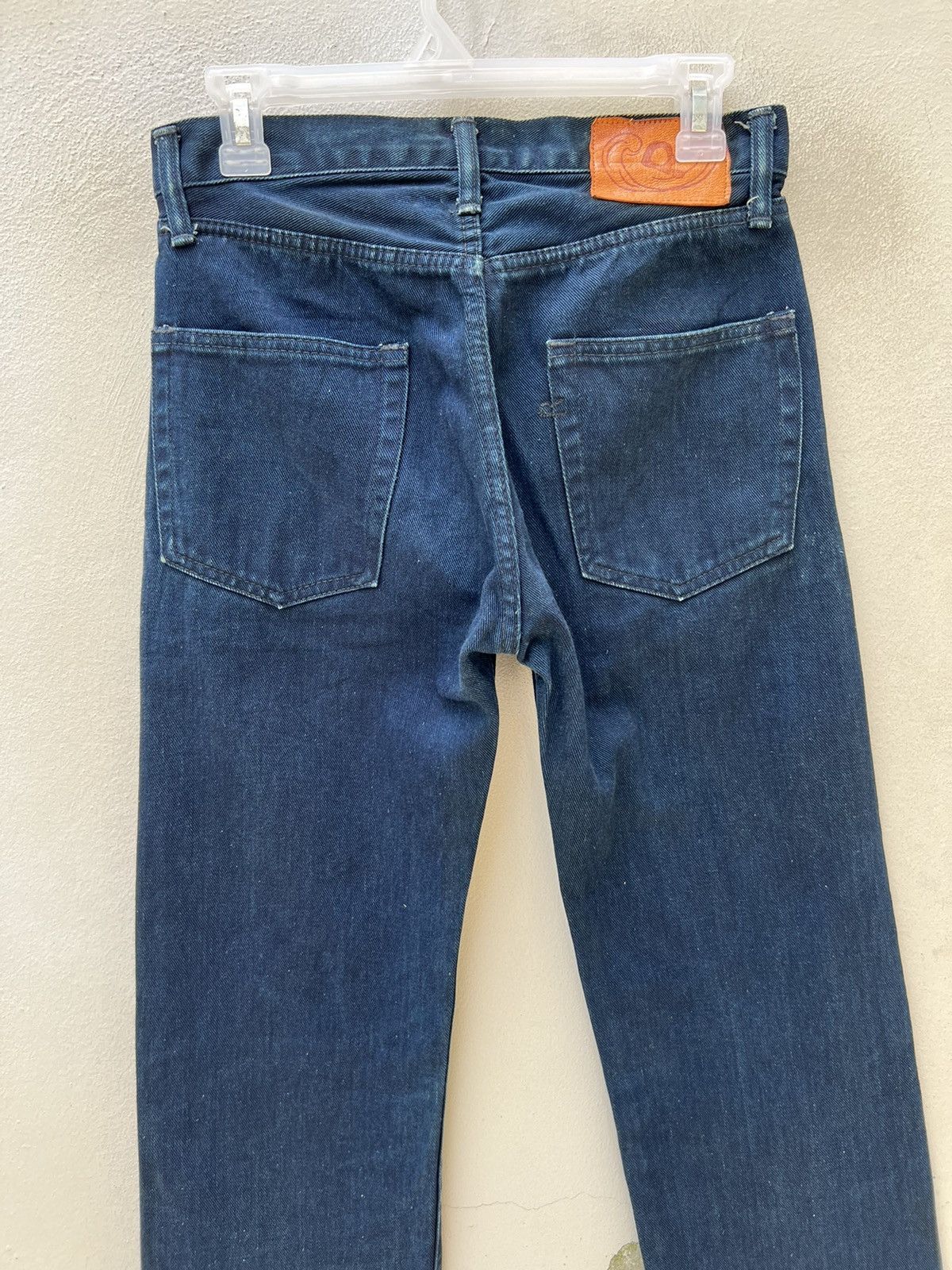 45rpm Vintage 45rpm Japan Indigo Blue Denim Jeans L35 Size US 29 - 16 Thumbnail