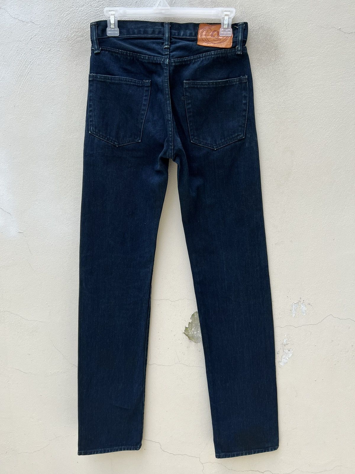 45rpm Vintage 45rpm Japan Indigo Blue Denim Jeans L35 Size US 29 - 15 Thumbnail