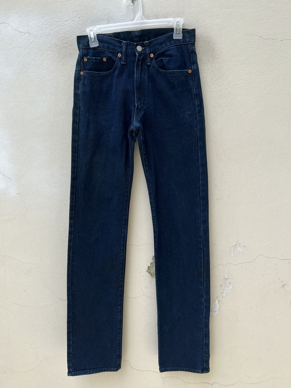 45rpm Vintage 45rpm Japan Indigo Blue Denim Jeans L35 Size US 29 - 6 Thumbnail