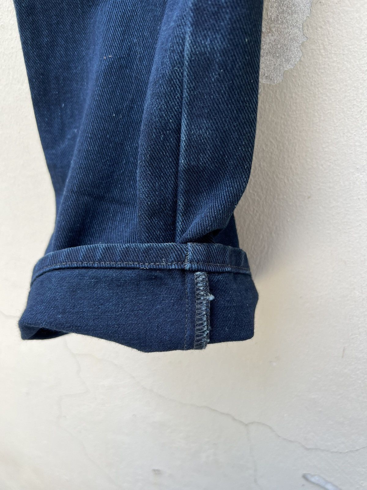 45rpm Vintage 45rpm Japan Indigo Blue Denim Jeans L35 Size US 29 - 14 Thumbnail