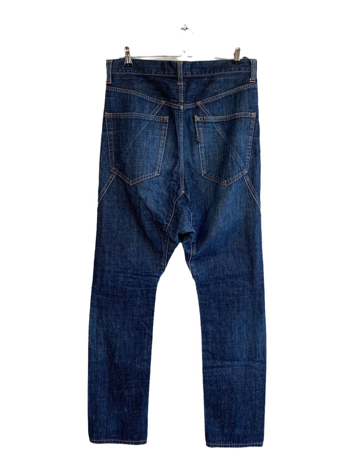 CABANE de ZUCCa × Issey Miyake × Japanese Brand CABANE DE ZUCCA JAPANESE BRAND SELVEDGE JEANS Size US 32 / EU 48 - 1 Thumbnail