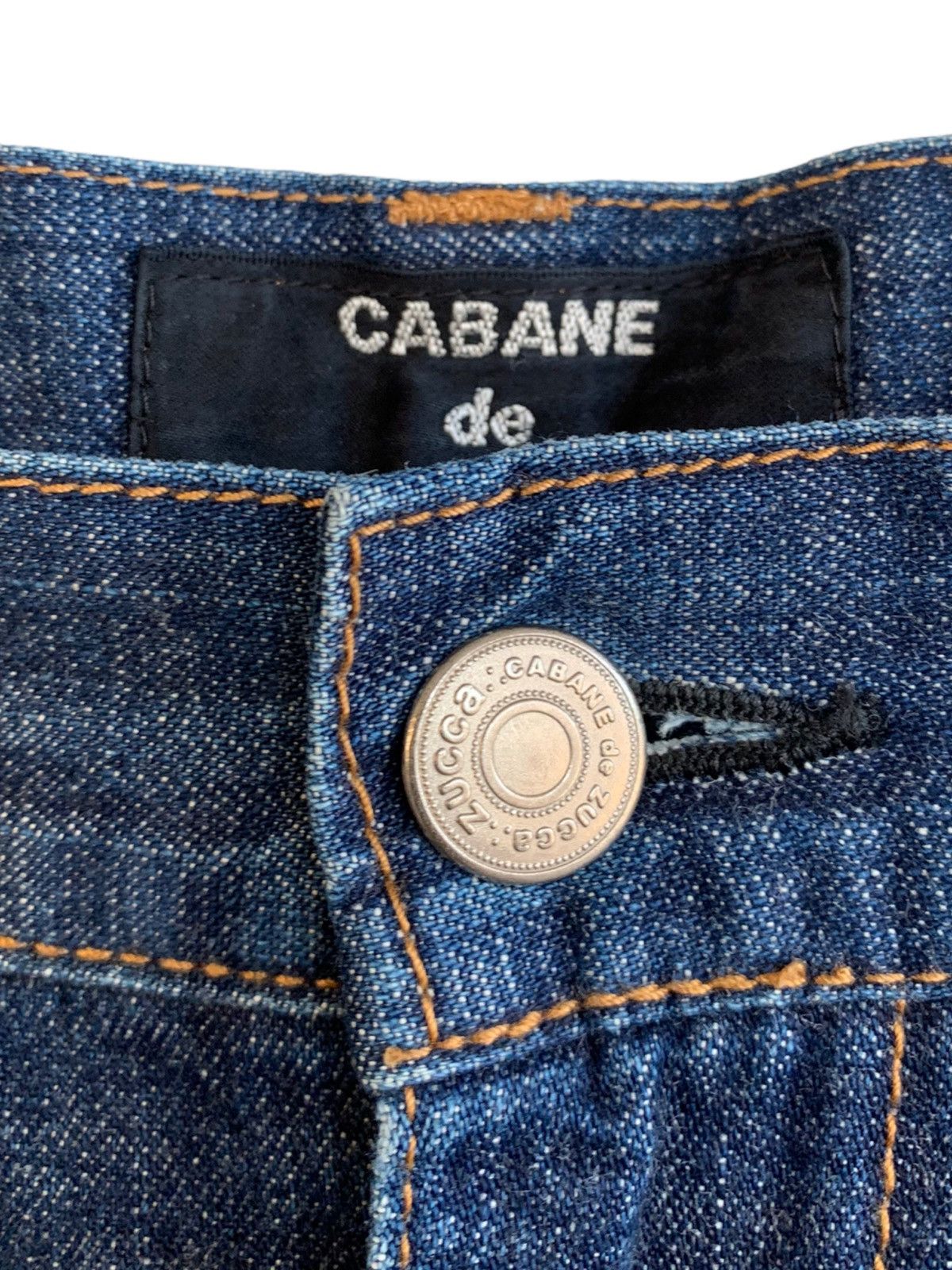 CABANE de ZUCCa × Issey Miyake × Japanese Brand CABANE DE ZUCCA JAPANESE BRAND SELVEDGE JEANS Size US 32 / EU 48 - 4 Thumbnail