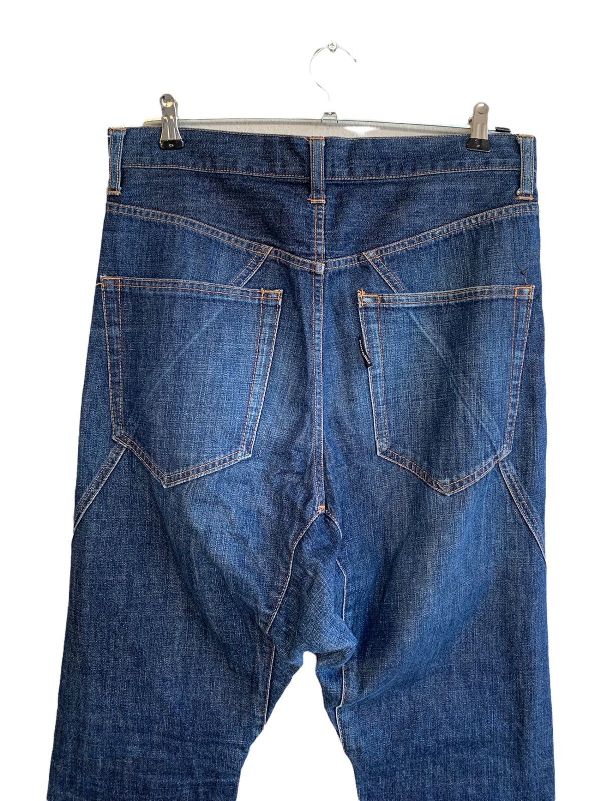 CABANE de ZUCCa × Issey Miyake × Japanese Brand CABANE DE ZUCCA JAPANESE BRAND SELVEDGE JEANS Size US 32 / EU 48 - 15 Thumbnail