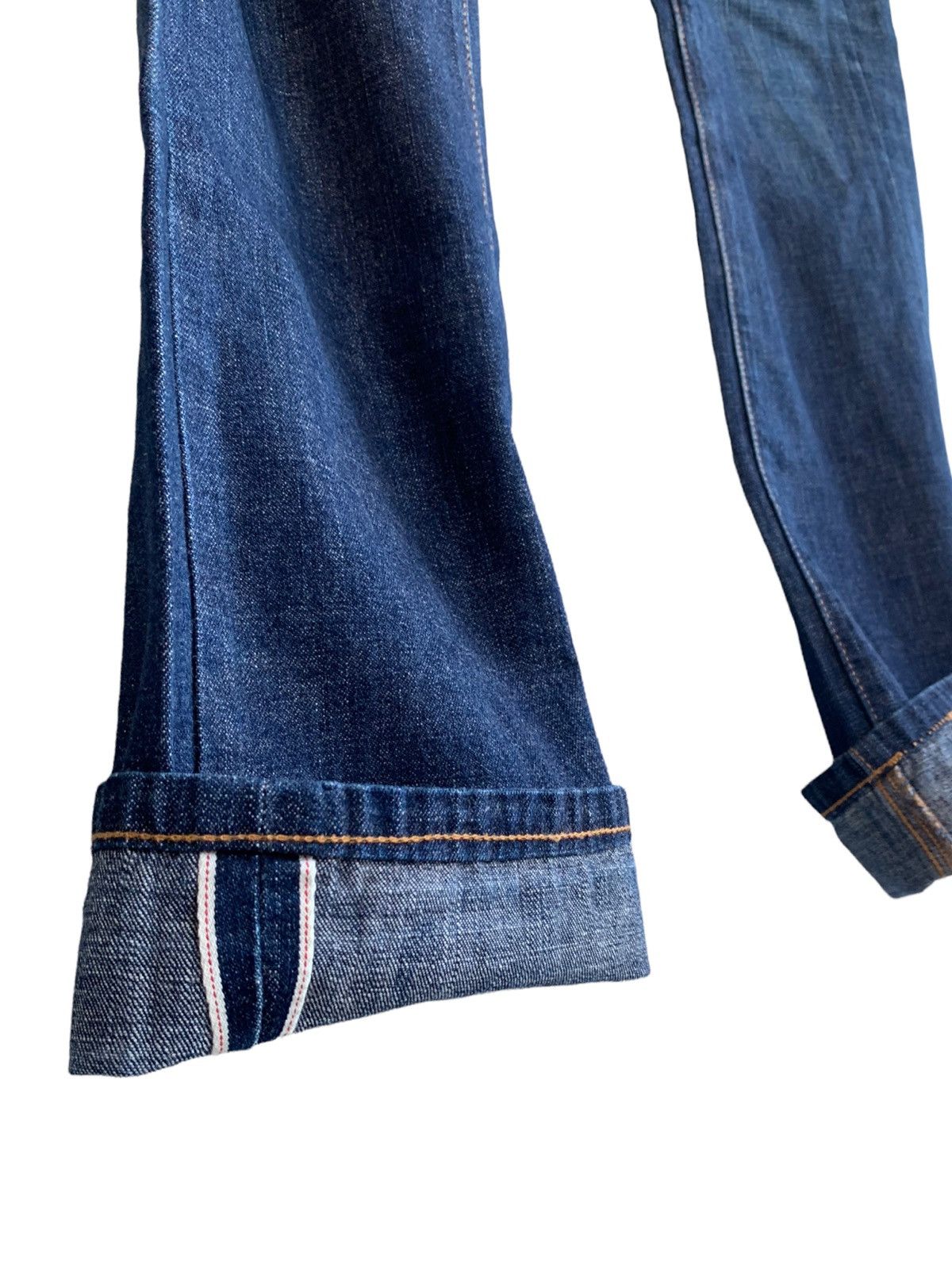 CABANE de ZUCCa × Issey Miyake × Japanese Brand CABANE DE ZUCCA JAPANESE BRAND SELVEDGE JEANS Size US 32 / EU 48 - 11 Thumbnail