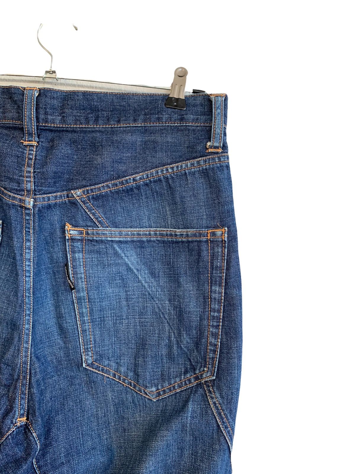 CABANE de ZUCCa × Issey Miyake × Japanese Brand CABANE DE ZUCCA JAPANESE BRAND SELVEDGE JEANS Size US 32 / EU 48 - 16 Thumbnail