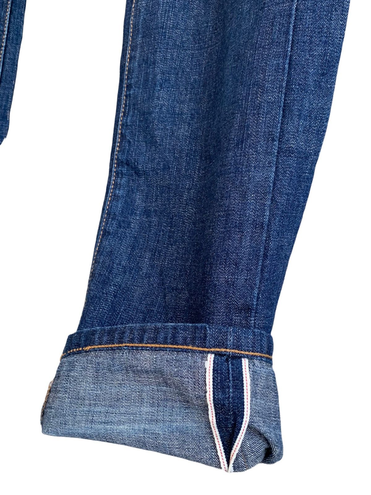 CABANE de ZUCCa × Issey Miyake × Japanese Brand CABANE DE ZUCCA JAPANESE BRAND SELVEDGE JEANS Size US 32 / EU 48 - 12 Thumbnail