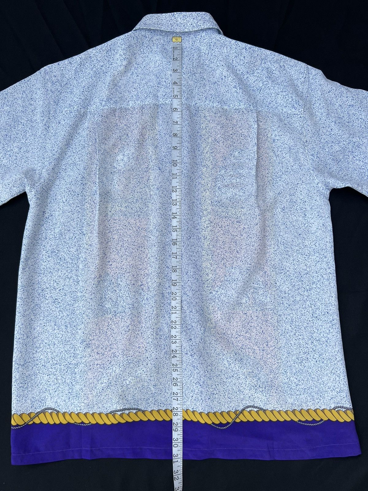 Vintage Vintage 90s Christian Mode Japan Printed Art Polyester Shirt Size US L / EU 52-54 / 3 - 4 Thumbnail