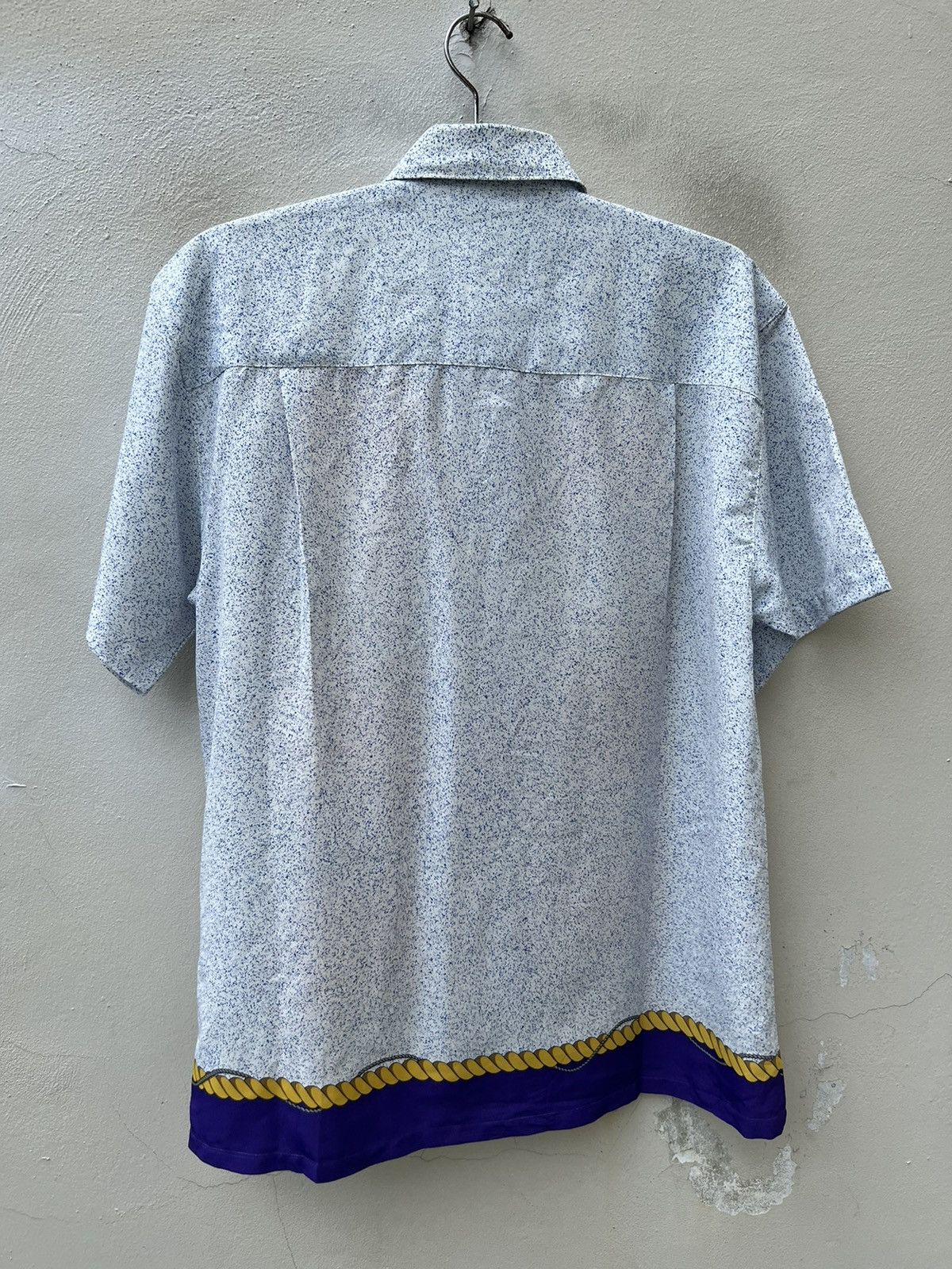 Vintage Vintage 90s Christian Mode Japan Printed Art Polyester Shirt Size US L / EU 52-54 / 3 - 16 Thumbnail