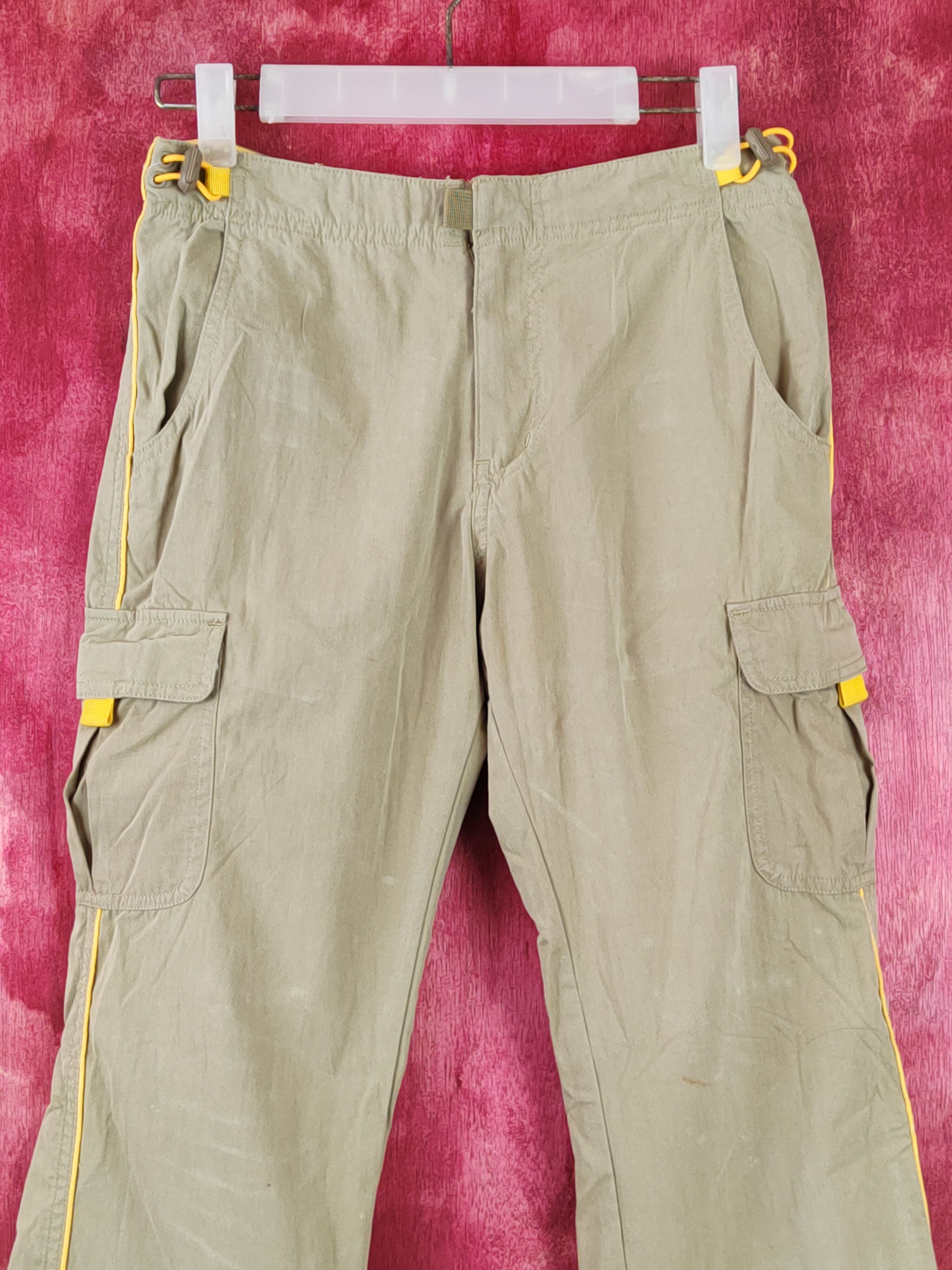 Japanese Brand × Vintage Piko H.L.W Brown Multi Pocket Tactical Cargo Pants #S430 Size 27" / US 4 / IT 40 - 2 Thumbnail