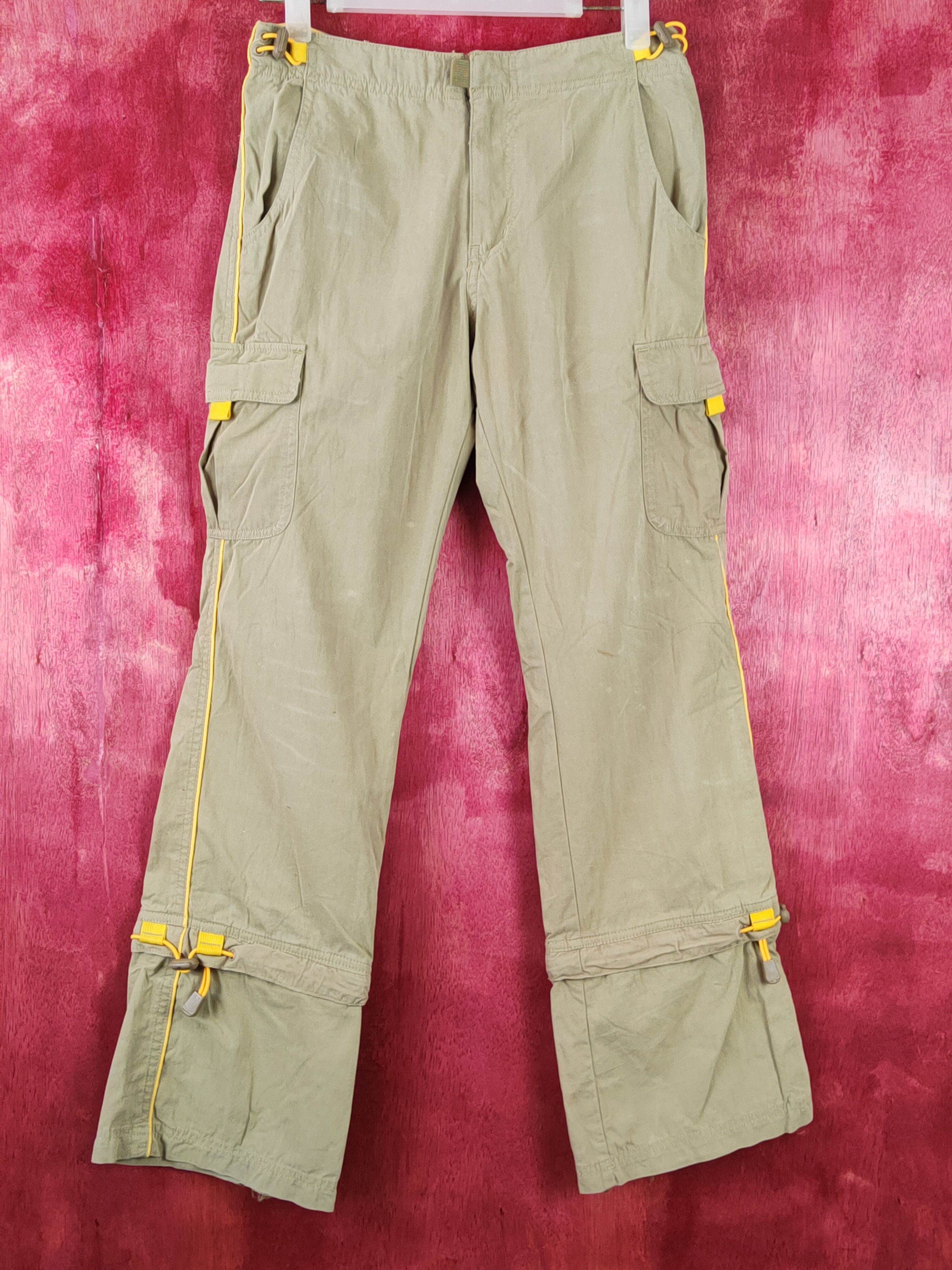 Japanese Brand × Vintage Piko H.L.W Brown Multi Pocket Tactical Cargo Pants #S430 Size 27" / US 4 / IT 40 - 1 Thumbnail