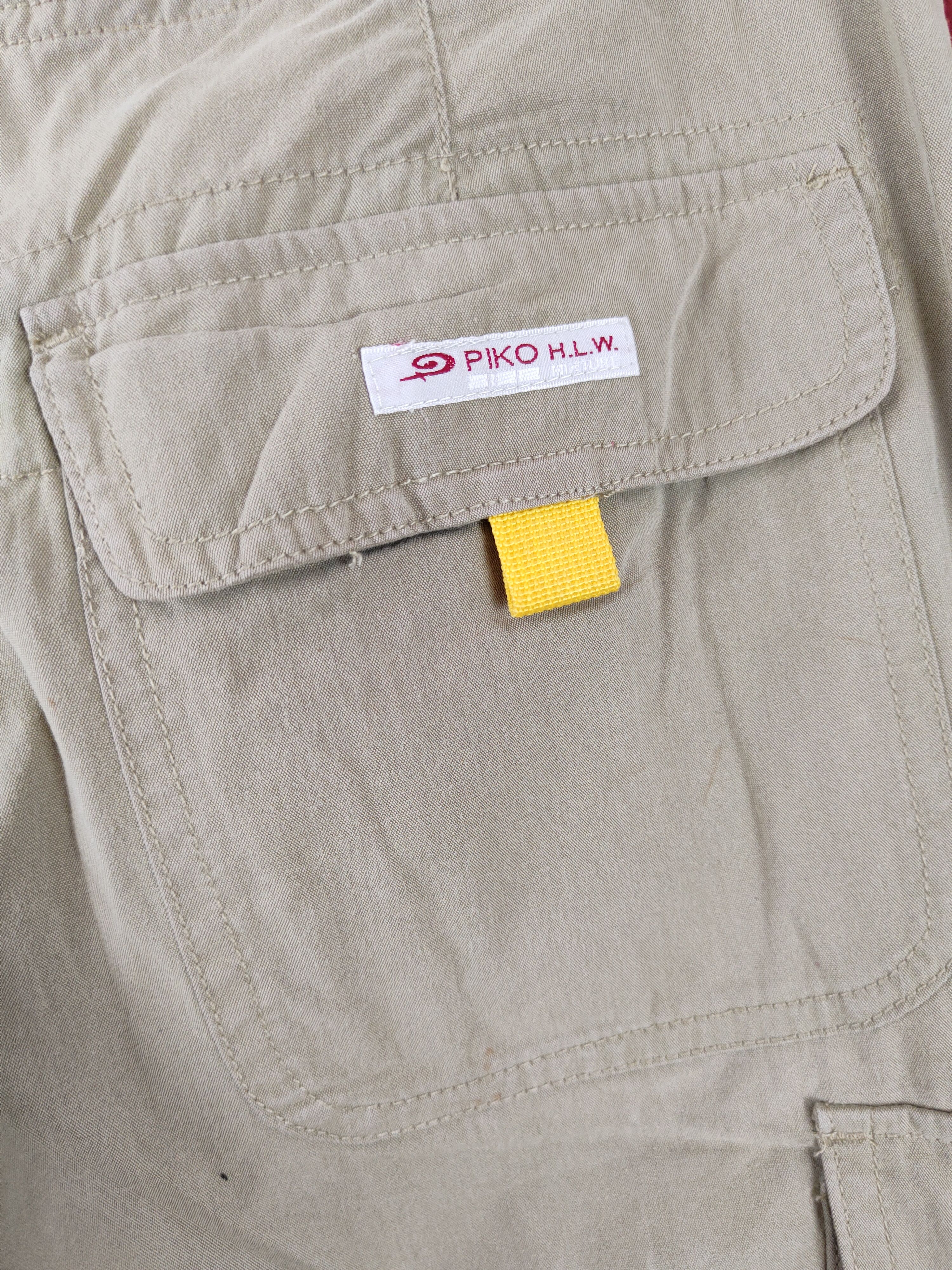 Japanese Brand × Vintage Piko H.L.W Brown Multi Pocket Tactical Cargo Pants #S430 Size 27" / US 4 / IT 40 - 11 Thumbnail