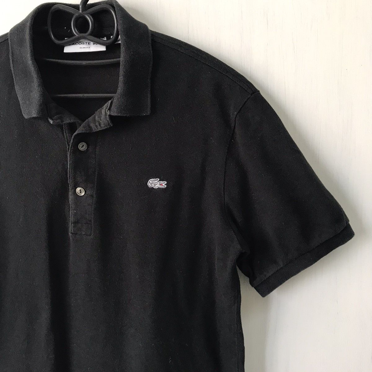 Lacoste 💥Steals💥Lacoste Collar Tee Slim Fit Made in Japan Size US S / EU 44-46 / 1 - 4 Thumbnail