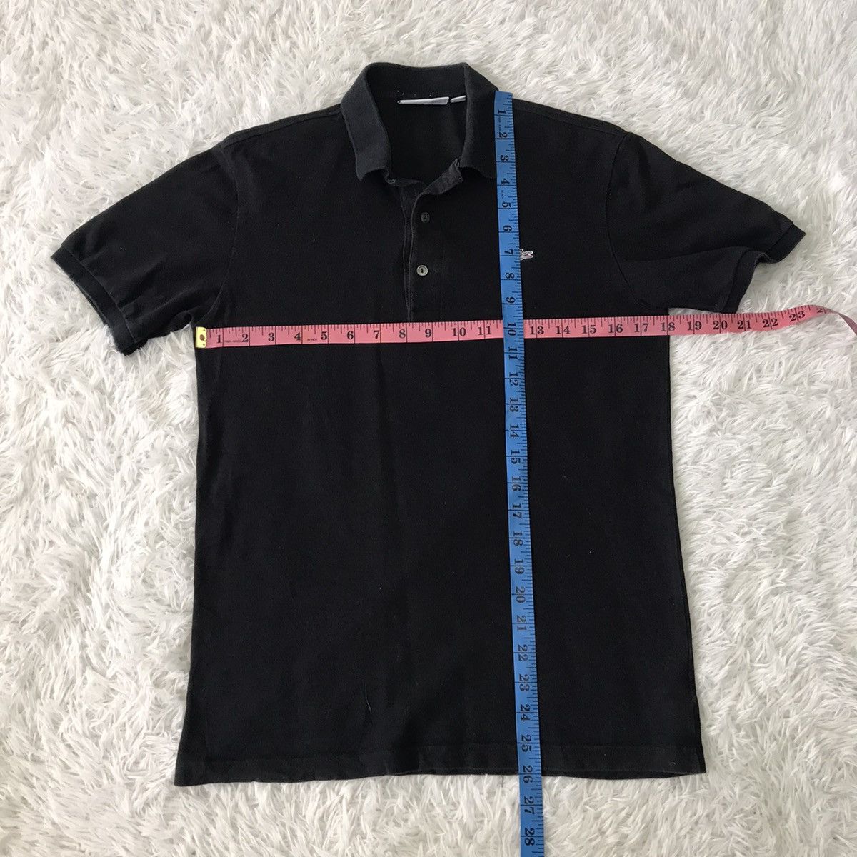 Lacoste 💥Steals💥Lacoste Collar Tee Slim Fit Made in Japan Size US S / EU 44-46 / 1 - 9 Thumbnail