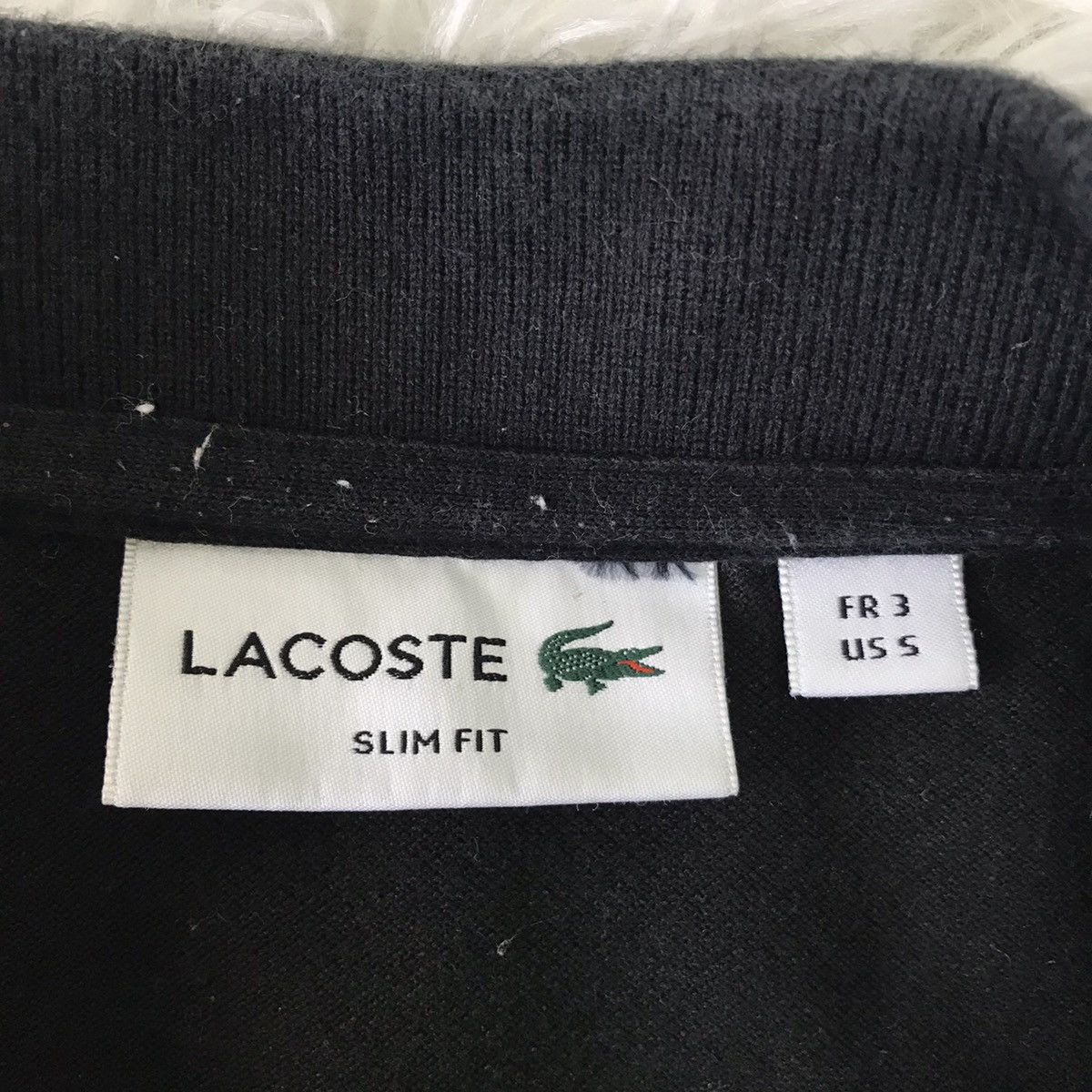 Lacoste 💥Steals💥Lacoste Collar Tee Slim Fit Made in Japan Size US S / EU 44-46 / 1 - 12 Thumbnail