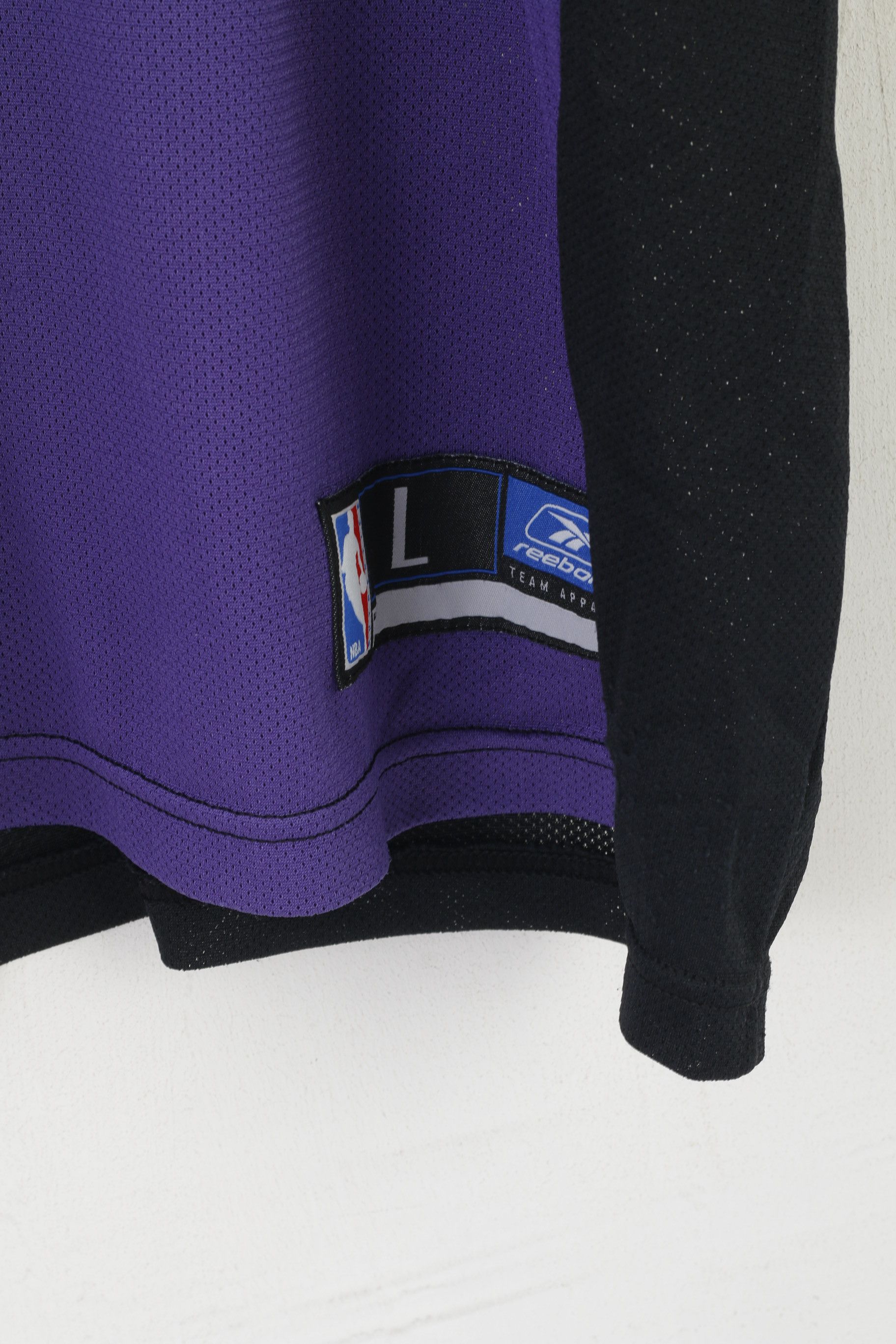 Reebok × Vintage Reebok Men L Shirt Purple Toronto Raptors NBA Jersey 9337 Size US L / EU 52-54 / 3 - 3 Thumbnail