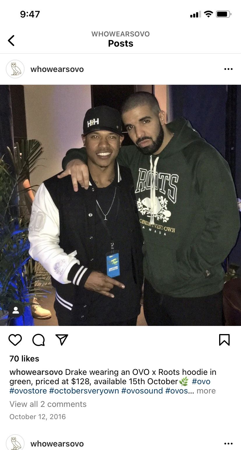 Drake OVO OCTOBER'S VERY OWN X ROOTS VARSITY JACKET 2014 Size US M / EU 48-50 / 2 - 12 Thumbnail