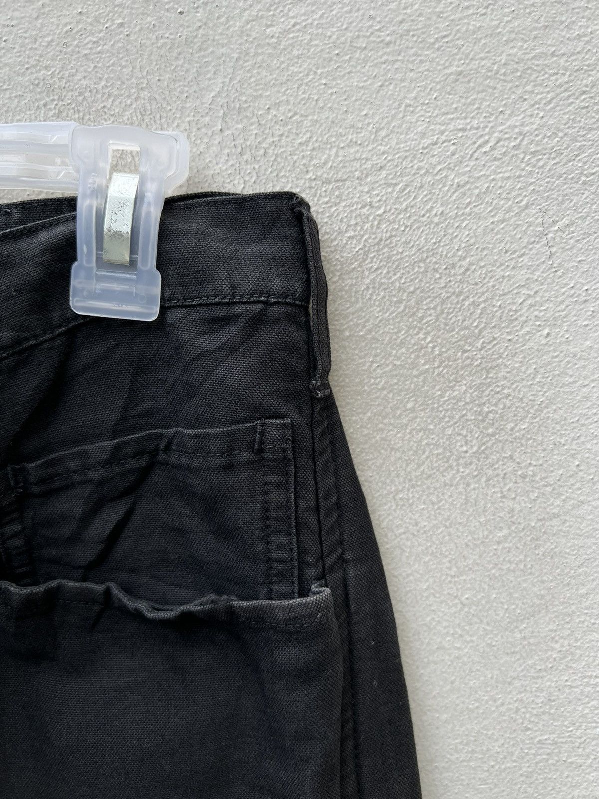 CABANE de ZUCCa VTG Cabane de Zucca Japan Sun Fade Black Linen Pant Size US 30 / EU 46 - 11 Thumbnail