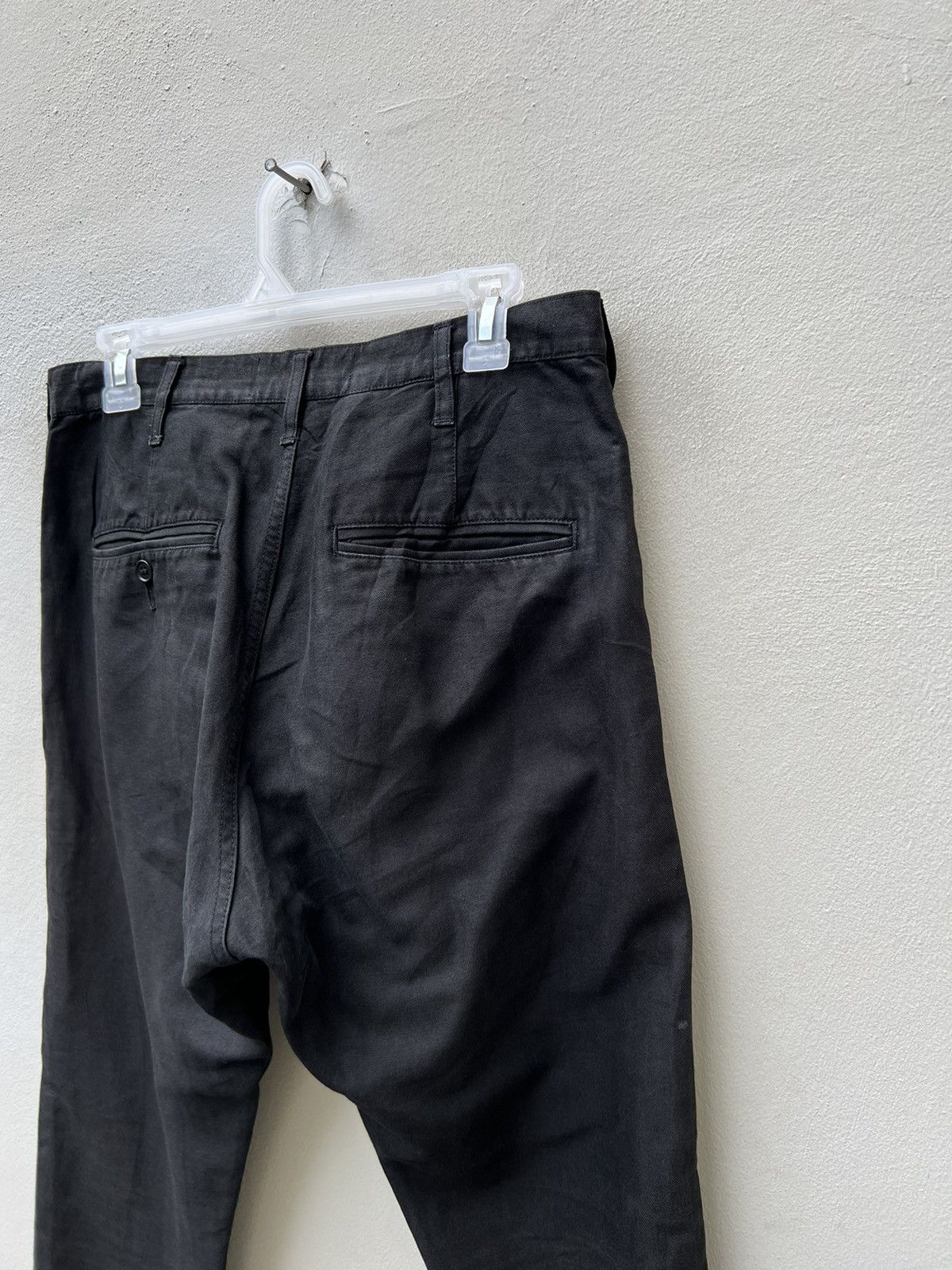 CABANE de ZUCCa VTG Cabane de Zucca Japan Sun Fade Black Linen Pant Size US 30 / EU 46 - 16 Thumbnail