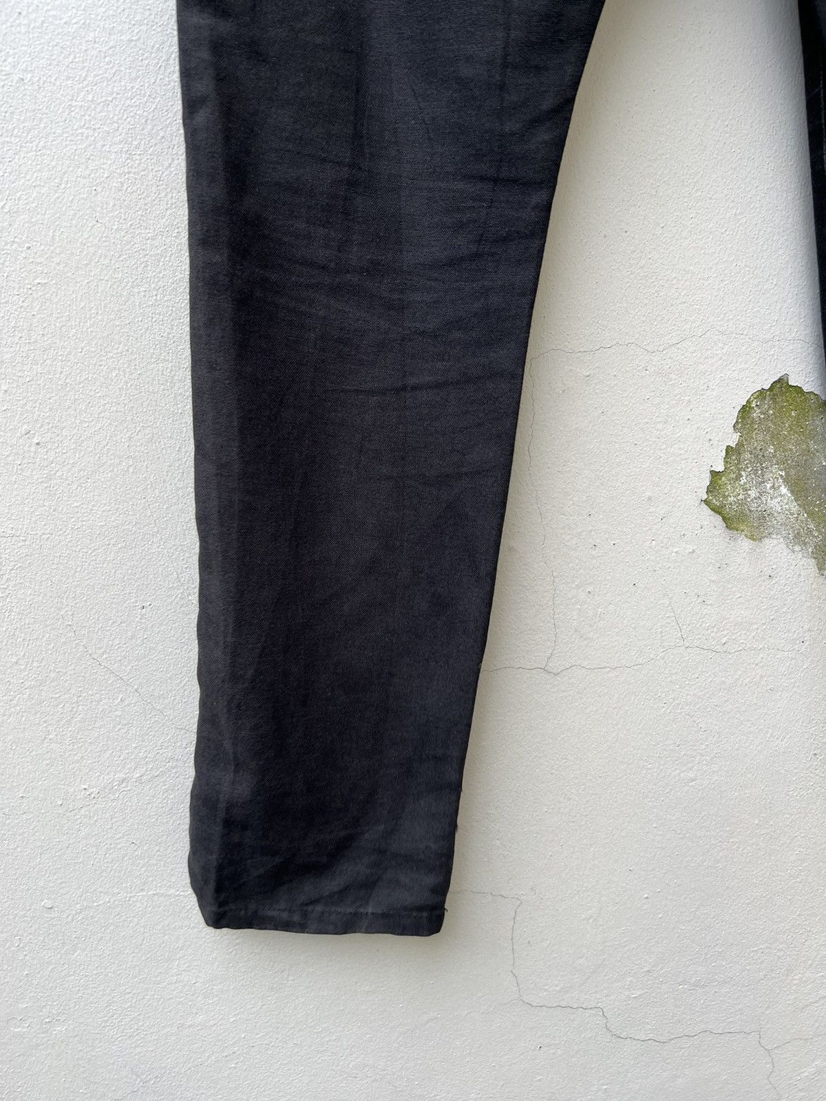 CABANE de ZUCCa VTG Cabane de Zucca Japan Sun Fade Black Linen Pant Size US 30 / EU 46 - 15 Thumbnail