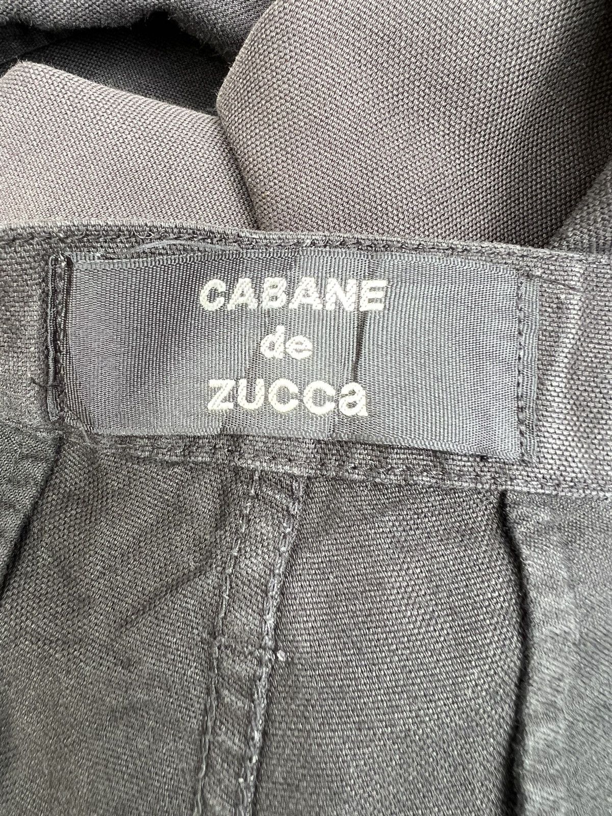 CABANE de ZUCCa VTG Cabane de Zucca Japan Sun Fade Black Linen Pant Size US 30 / EU 46 - 18 Thumbnail
