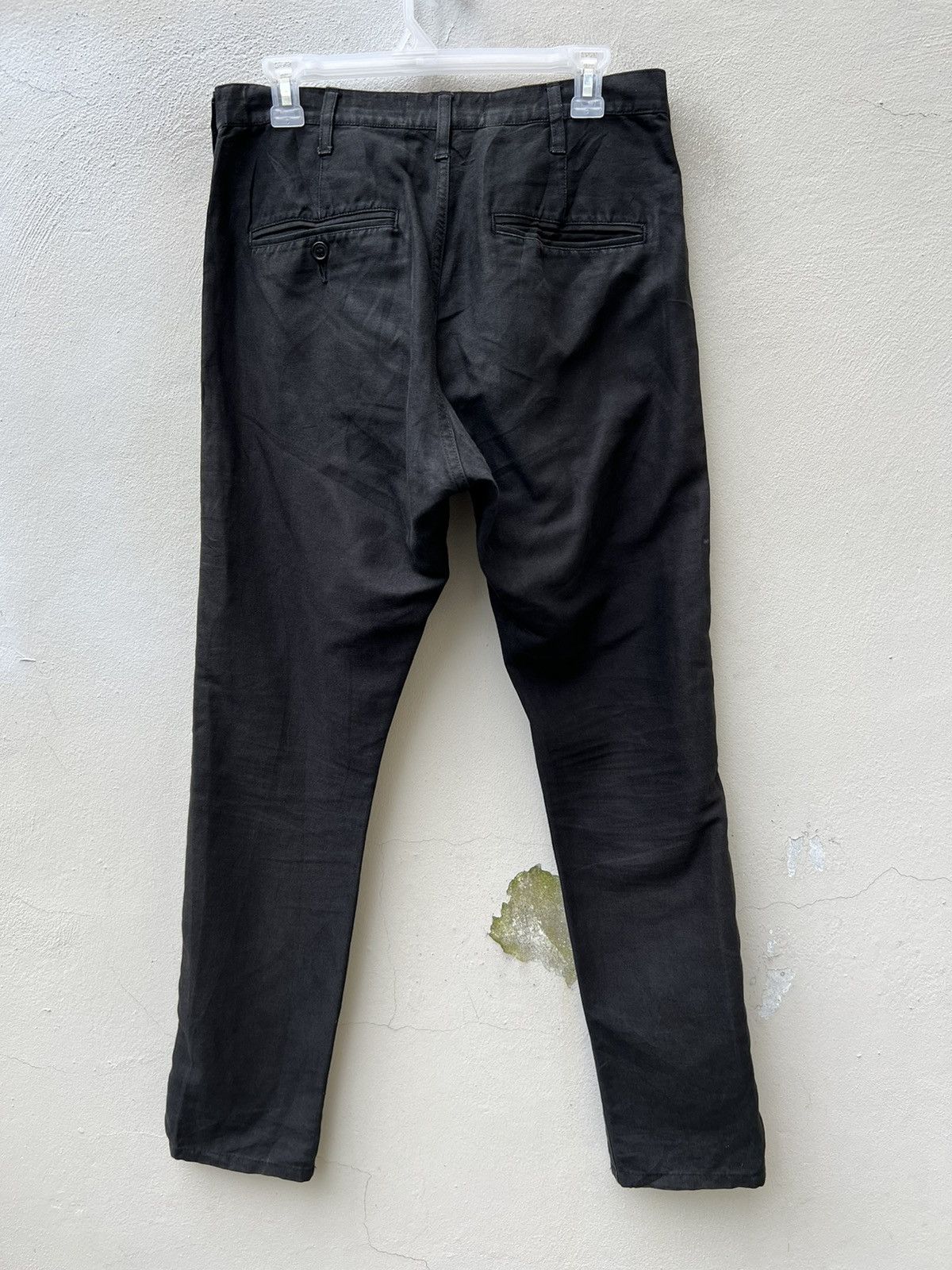 CABANE de ZUCCa VTG Cabane de Zucca Japan Sun Fade Black Linen Pant Size US 30 / EU 46 - 13 Thumbnail