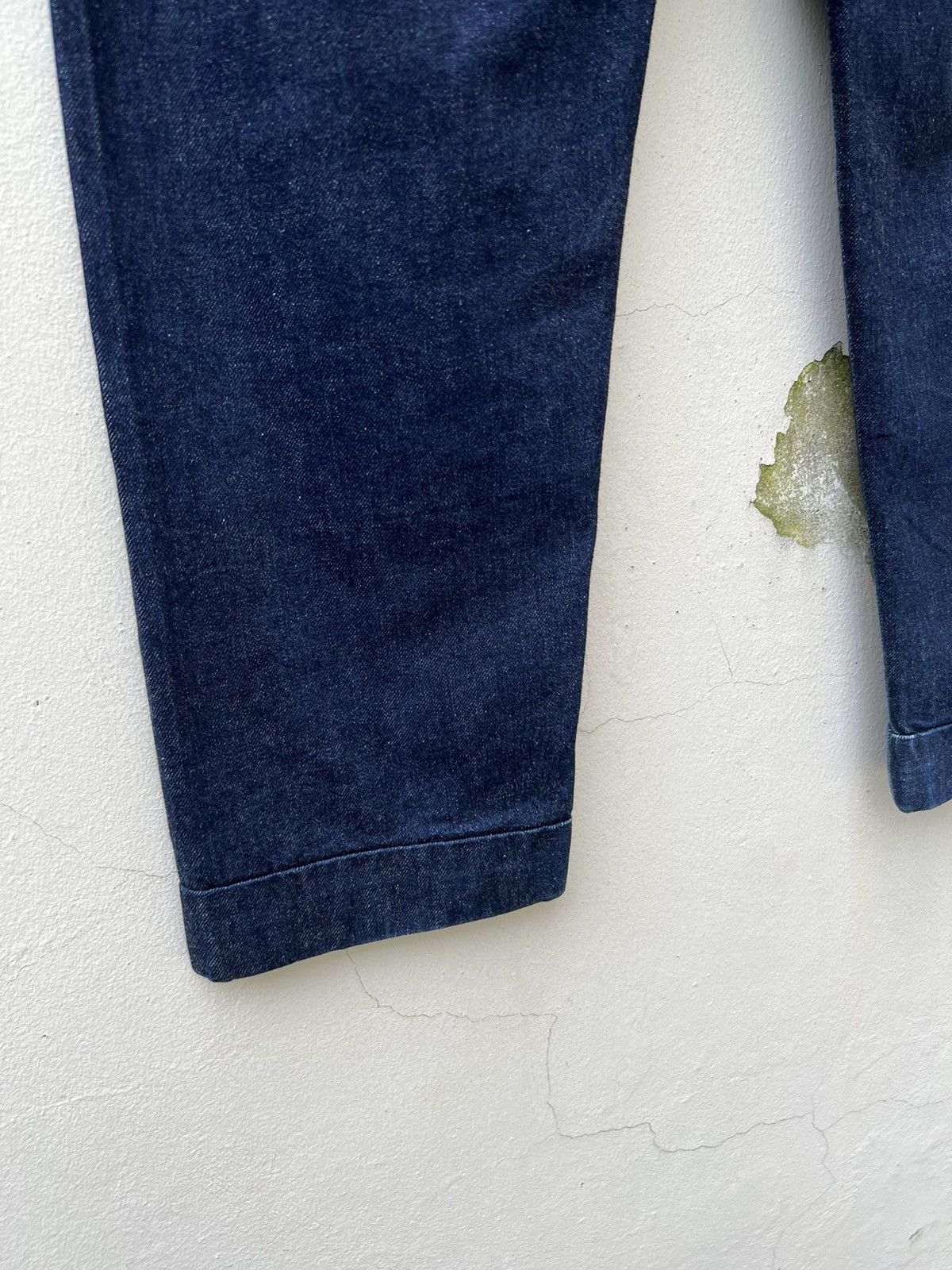 Brooklyn Tailors Brooklyn Tailors Fade Blue Gurkha Denim Trouser Cropped Pant Size US 30 / EU 46 - 16 Thumbnail