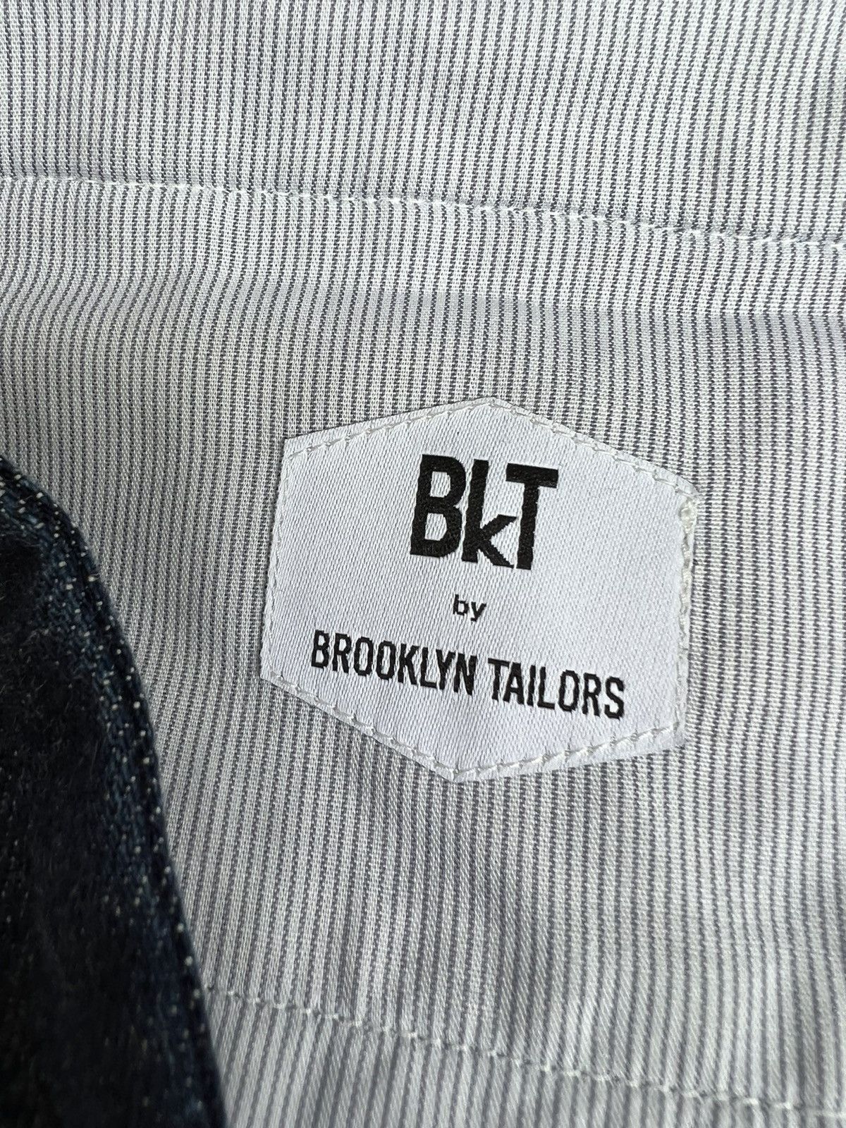 Brooklyn Tailors Brooklyn Tailors Fade Blue Gurkha Denim Trouser Cropped Pant Size US 30 / EU 46 - 22 Thumbnail