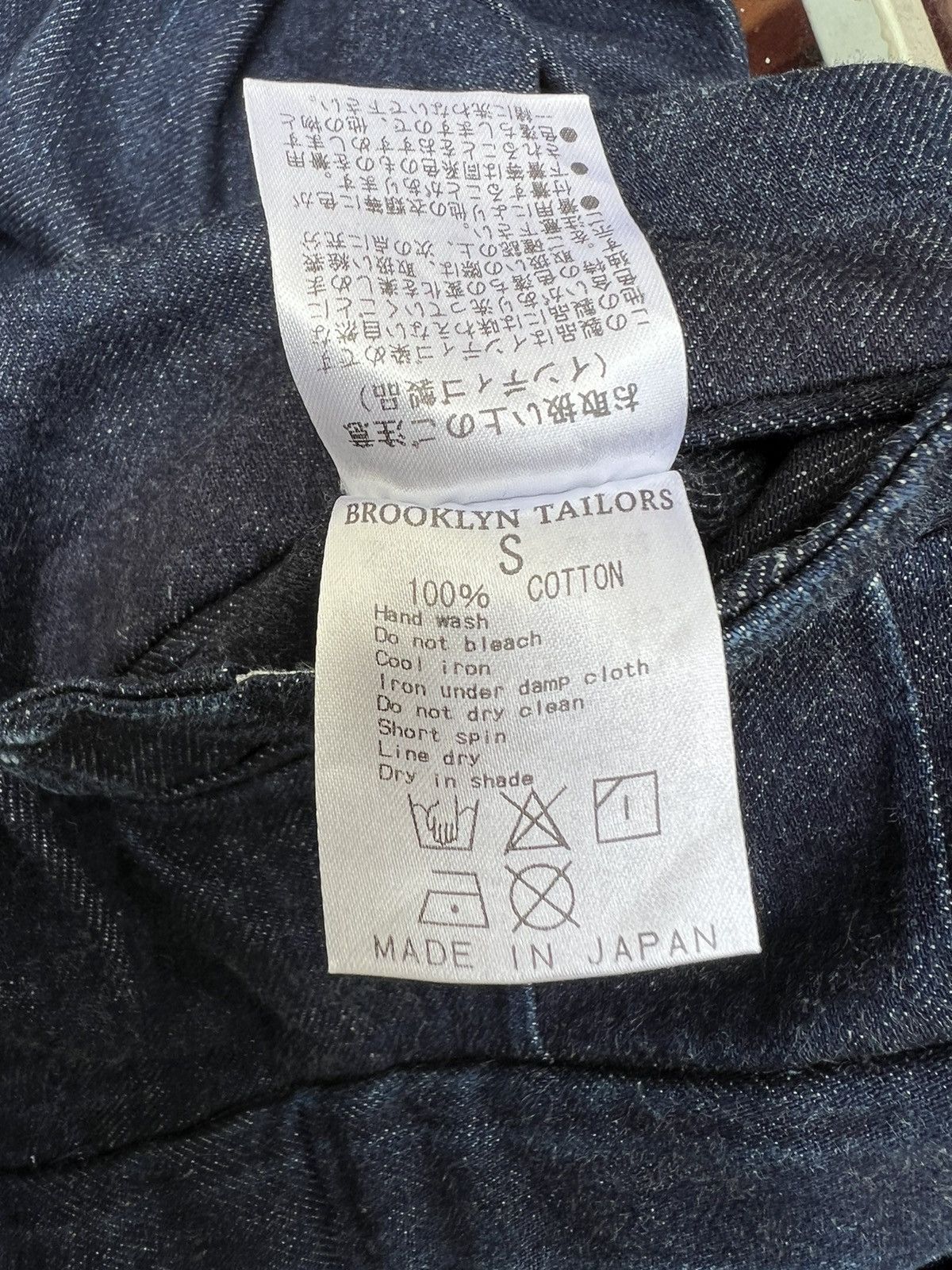 Brooklyn Tailors Brooklyn Tailors Fade Blue Gurkha Denim Trouser Cropped Pant Size US 30 / EU 46 - 25 Thumbnail