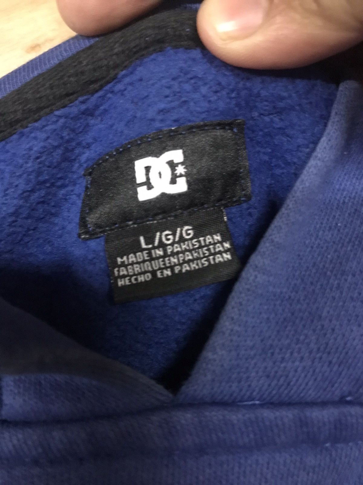 DC DC Hoodie Small Logo Pullover Size US M / EU 48-50 / 2 - 5 Thumbnail
