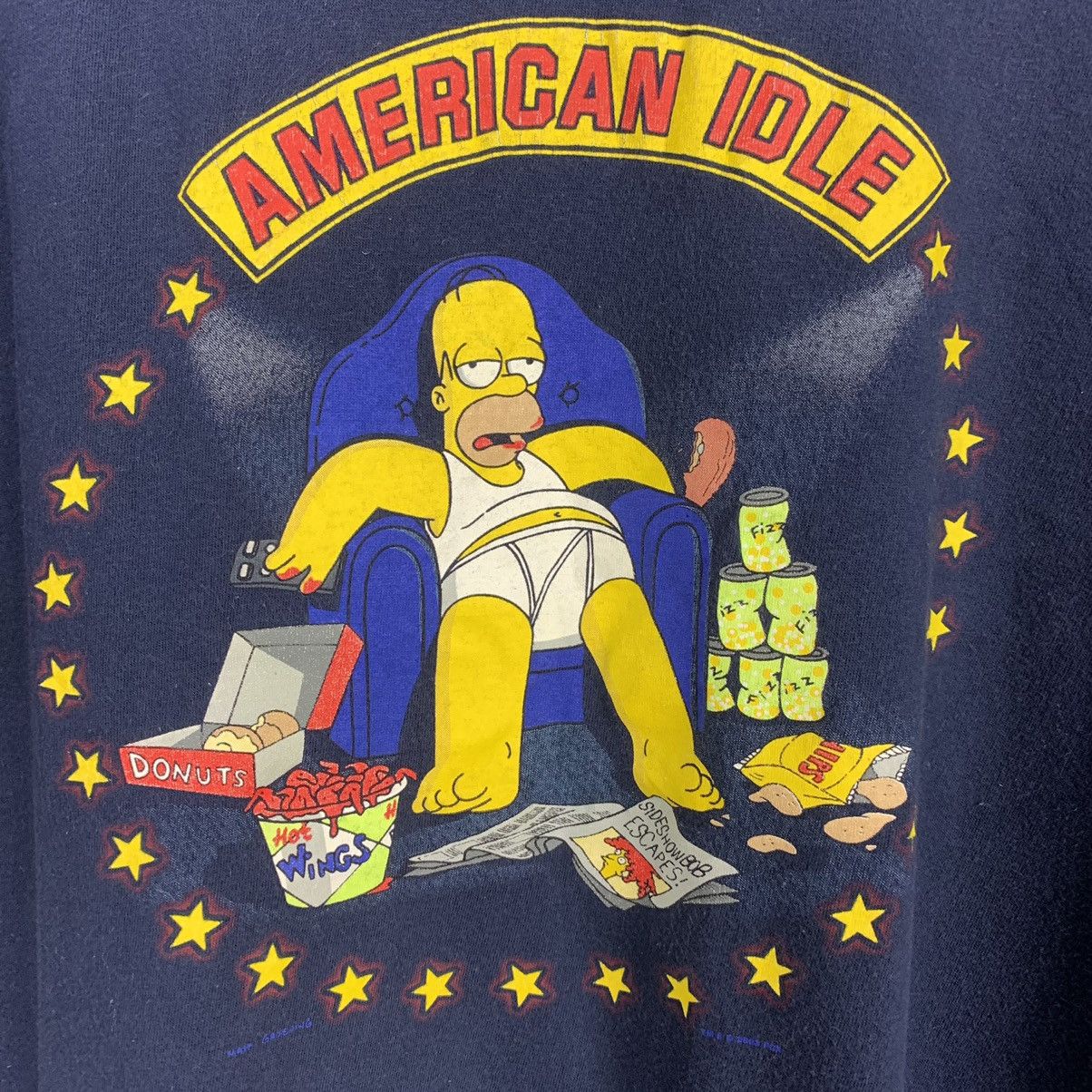 Grailed × The Simpsons × Vintage vintage simpons american iddle Size US M / EU 48-50 / 2 - 2 Thumbnail