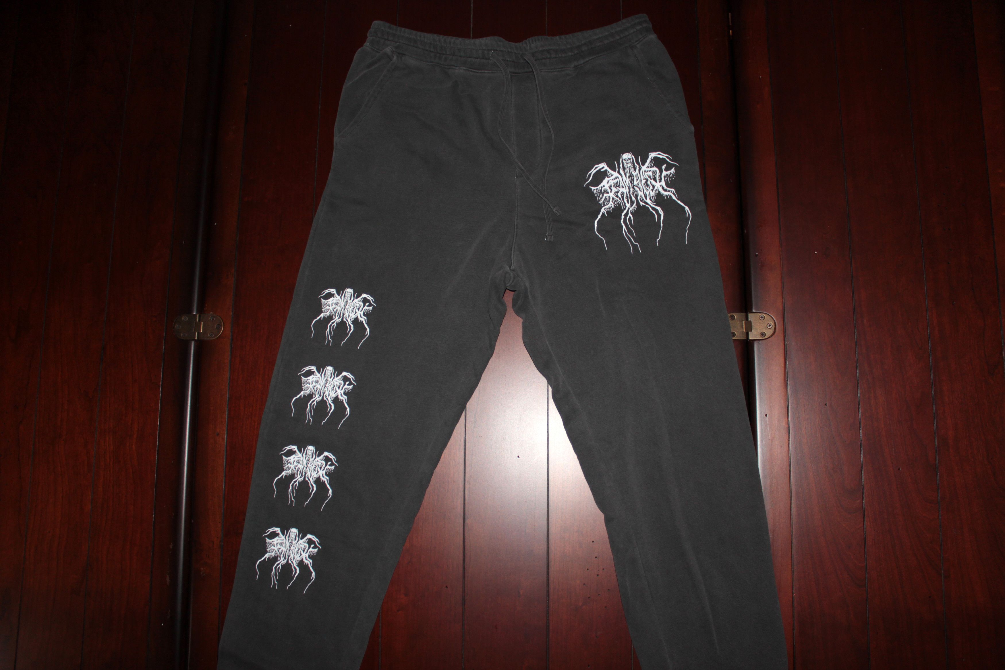 Bones × TeamSESH TeamSESH "DEADTHRONE" Sweatpants (Large) Size US 34 / EU 50 - 1 Thumbnail