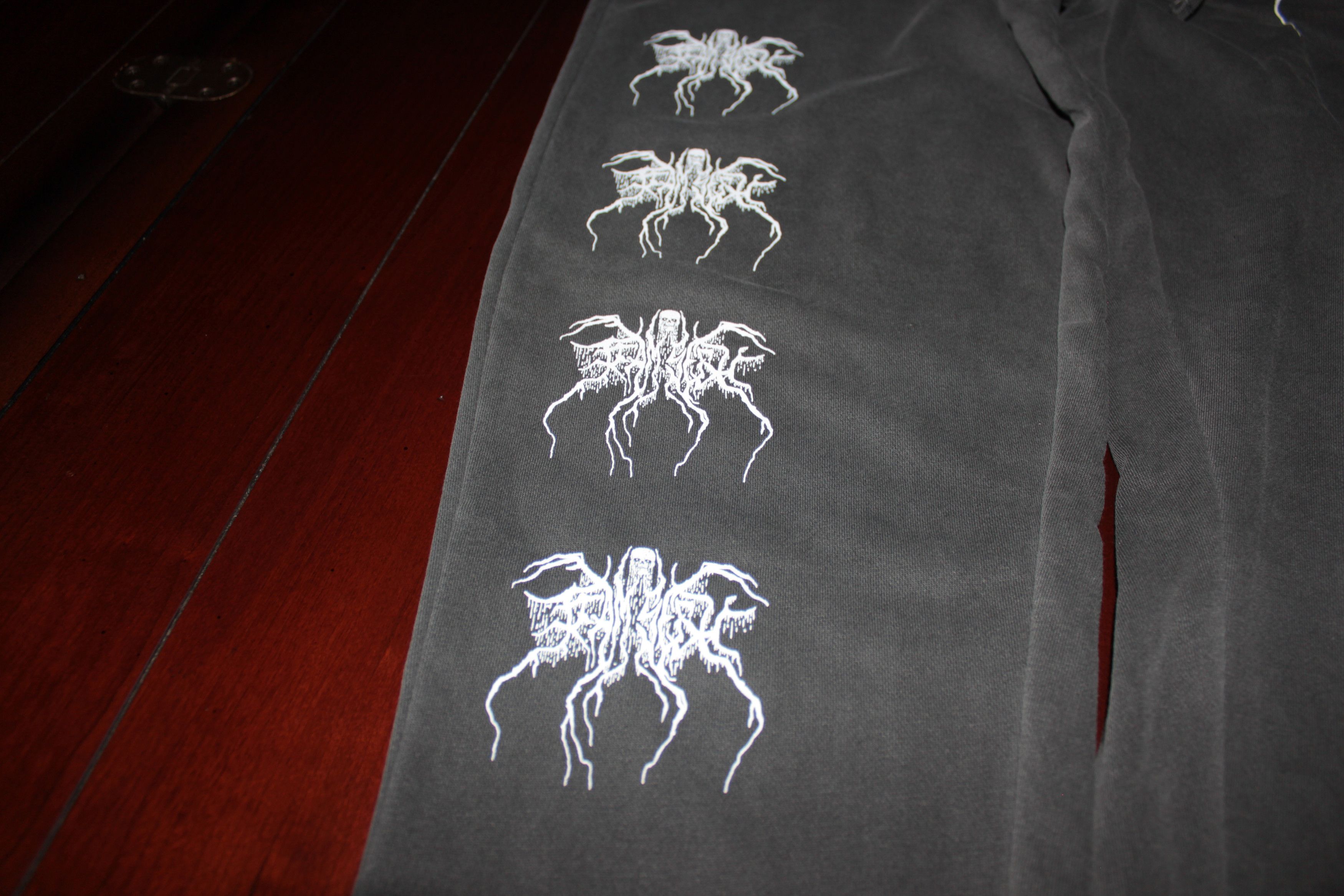 Bones × TeamSESH TeamSESH "DEADTHRONE" Sweatpants (Large) Size US 34 / EU 50 - 2 Thumbnail