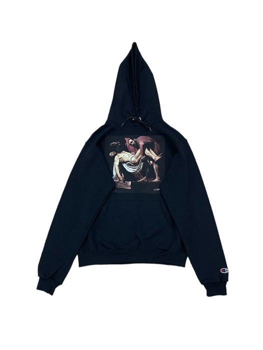 Champion Rare Pyrex X Champion Entombment Of Christ Hoodie Grailed