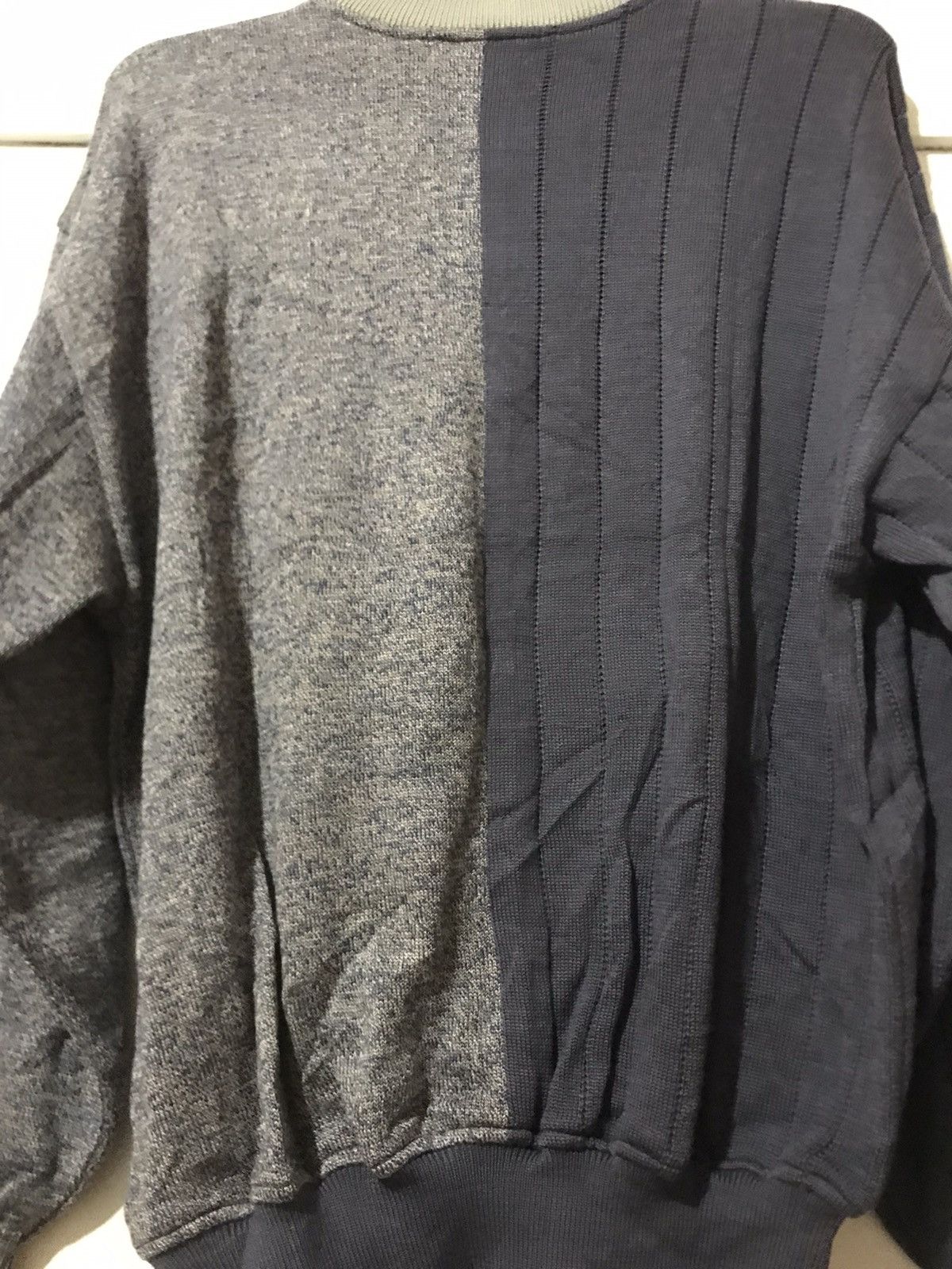 Balenciaga BALENCIAGA Multicolour Striped Logo Sweater Size US L / EU 52-54 / 3 - 3 Thumbnail