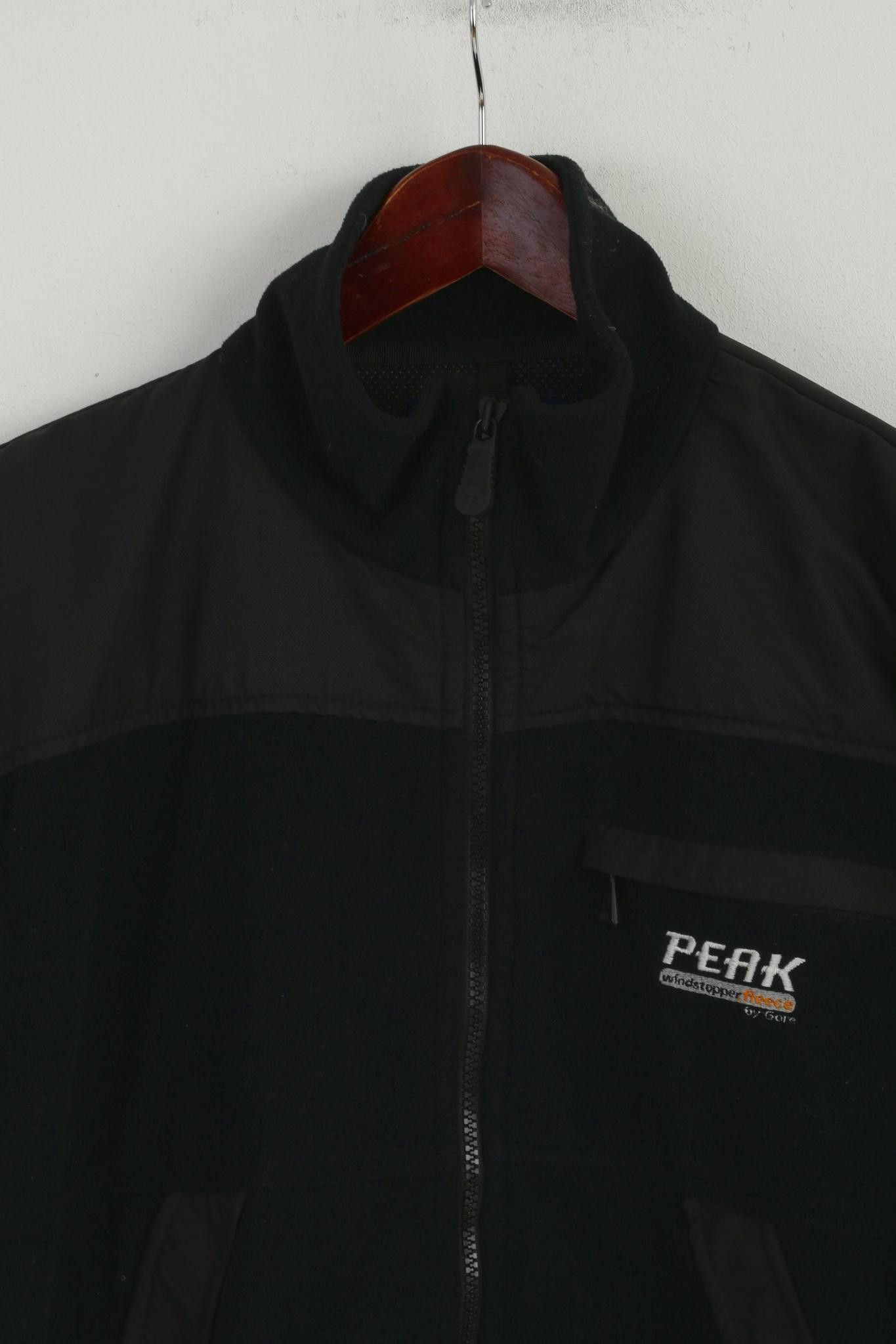 Peak Performance Peak Performance Men S Jacket Black Windstopper 3791 Size US S / EU 44-46 / 1 - 3 Thumbnail