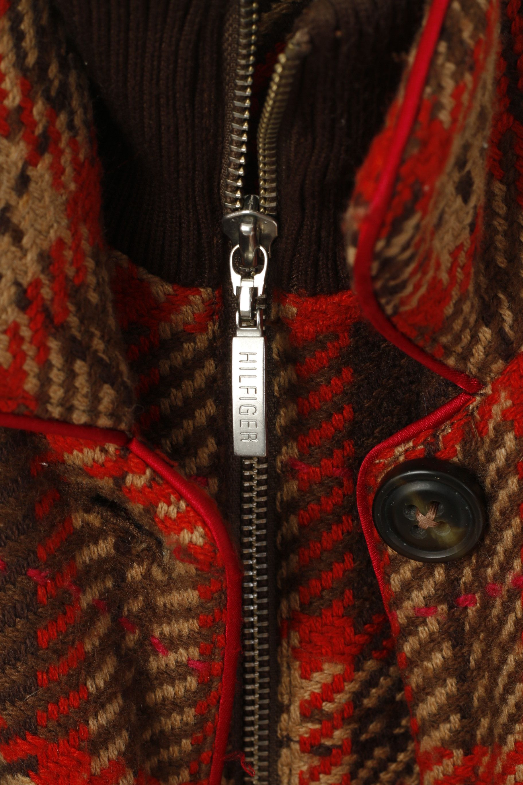 Tommy Hilfiger Tommy Hilfiger Women XS Jacket Multicolour Check 4611 Size XS / US 0-2 / IT 36-38 - 7 Thumbnail