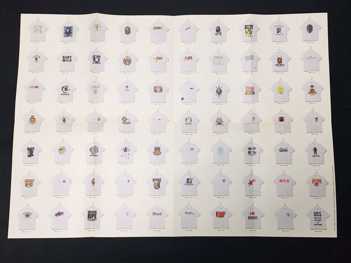 Bape BAPE Poster Tee Logo Graphics 2011 Camo A Bathing Ape Size ONE SIZE - 2 Thumbnail