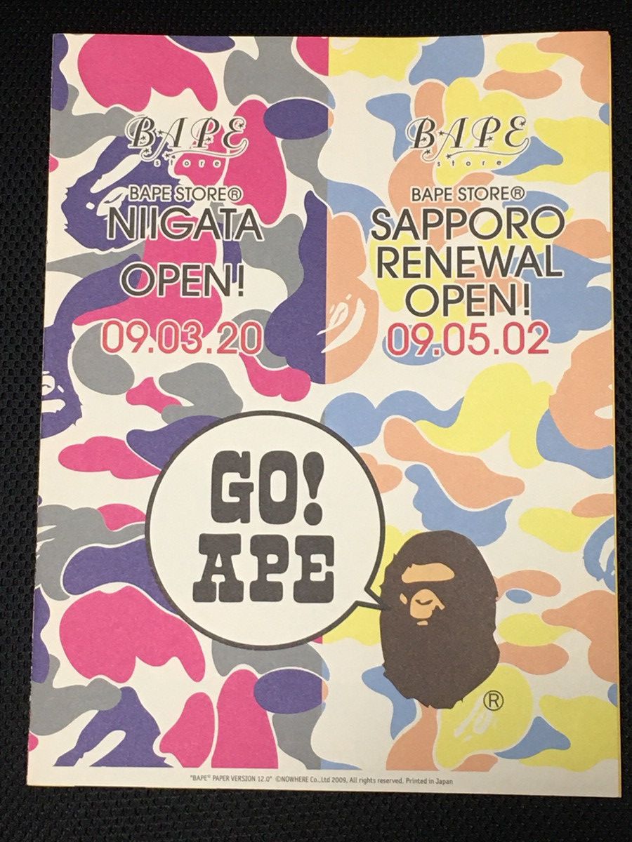 Bape BAPE Girl Paper Poster Baby Milo Multi Camo Wong Sisters Size ONE SIZE - 5 Thumbnail