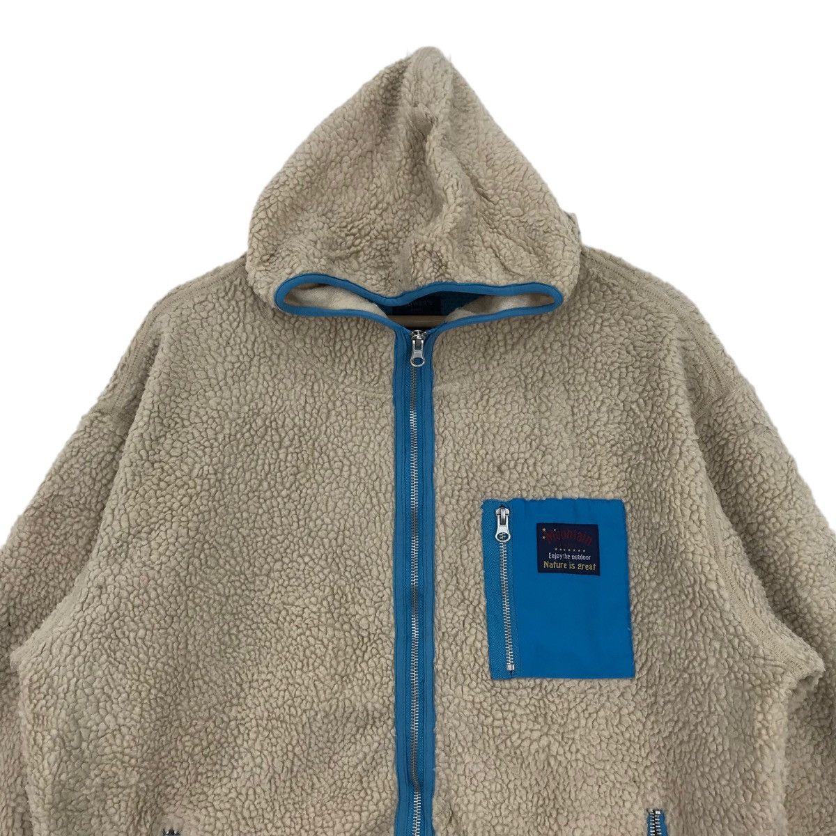 Japanese Brand × Vintage Vintage Flowers Closet Fleece Jacket Mountain Nature IsGreat Size US L / EU 52-54 / 3 - 2 Thumbnail