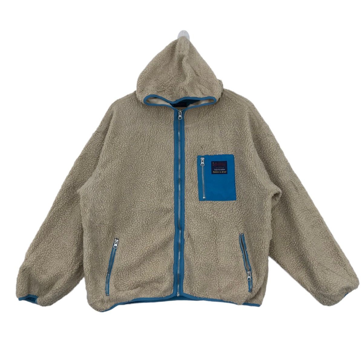 Japanese Brand × Vintage Vintage Flowers Closet Fleece Jacket Mountain Nature IsGreat Size US L / EU 52-54 / 3 - 1 Thumbnail