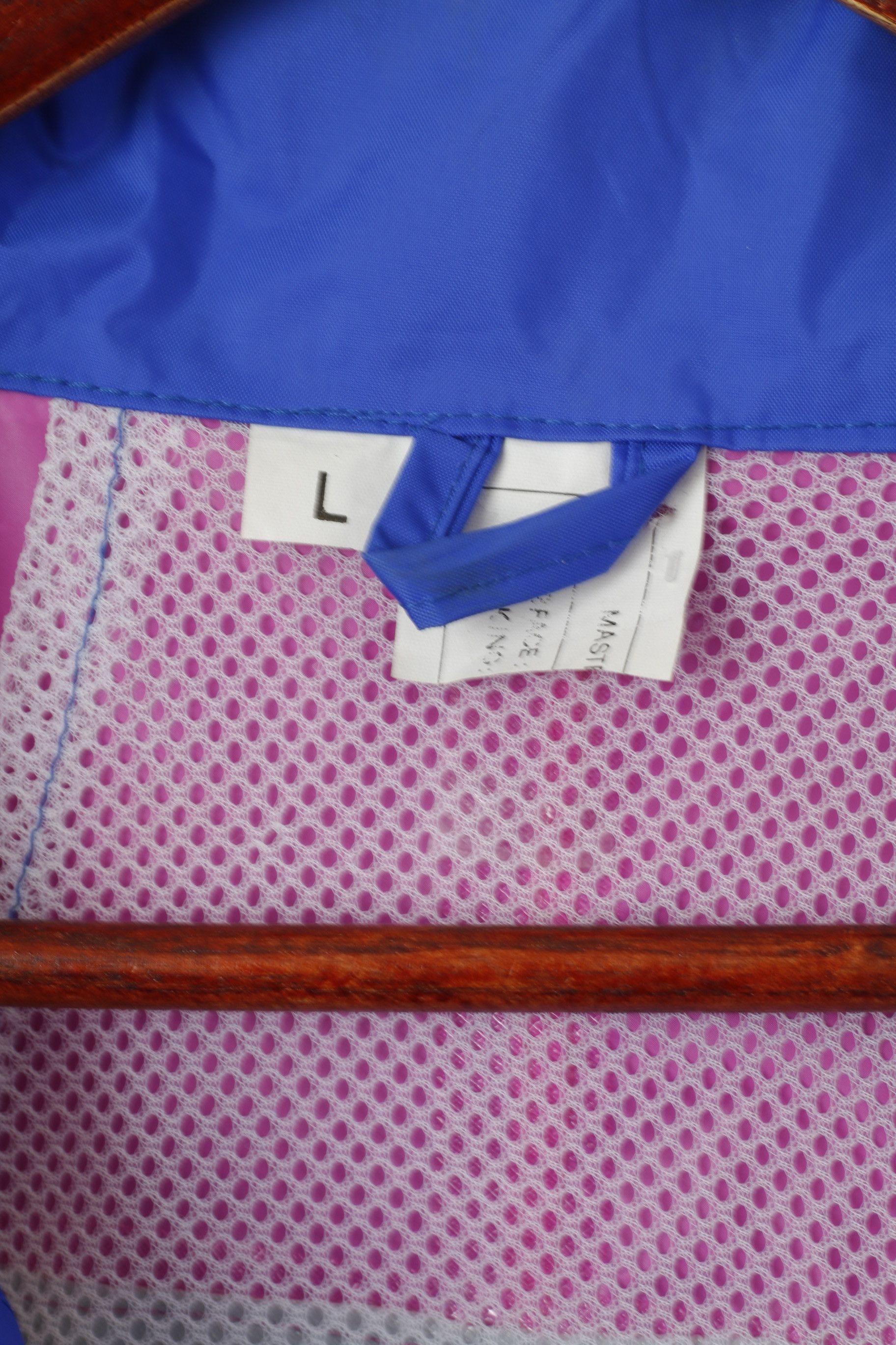Other Vintage Men L Jacket Blue Nylon Hooded Rainproof 1626 Size US L / EU 52-54 / 3 - 4 Thumbnail