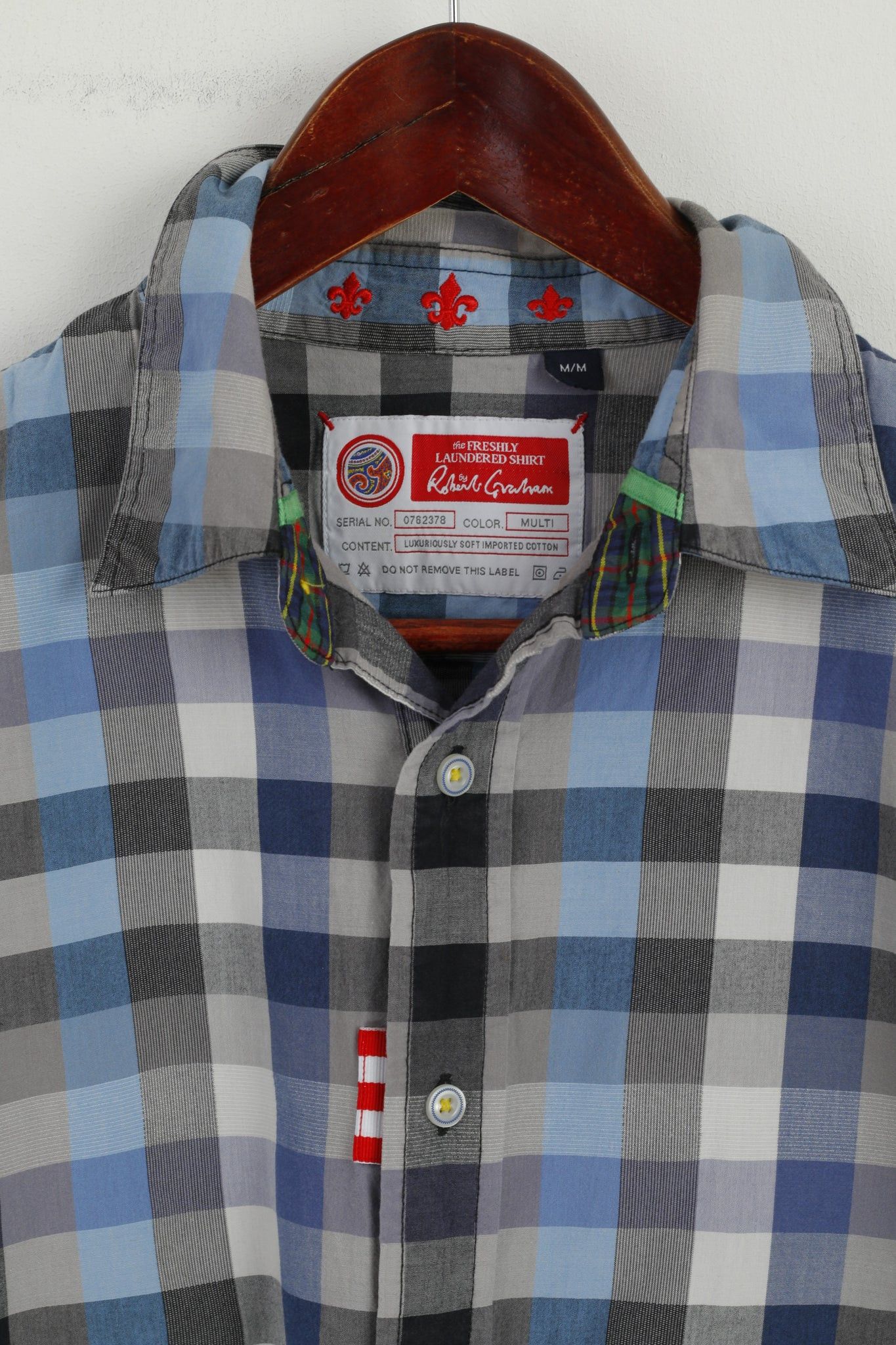 Robert Graham Robert Graham The Freshly Laundered Men M Casual Shirt 1666 Size US M / EU 48-50 / 2 - 3 Thumbnail