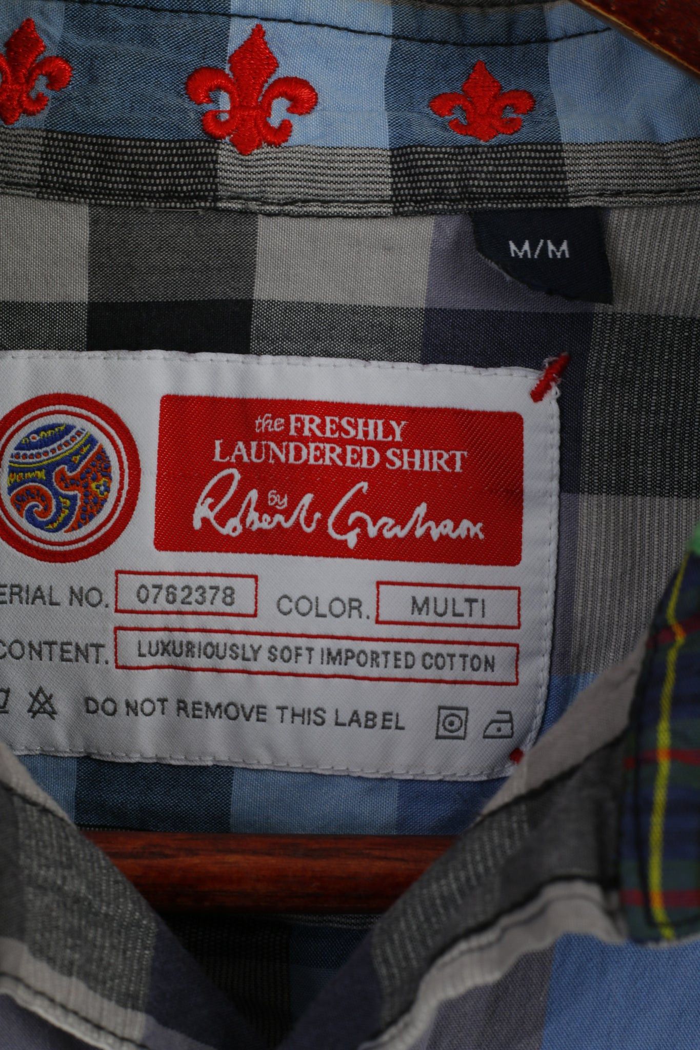 Robert Graham Robert Graham The Freshly Laundered Men M Casual Shirt 1666 Size US M / EU 48-50 / 2 - 6 Thumbnail
