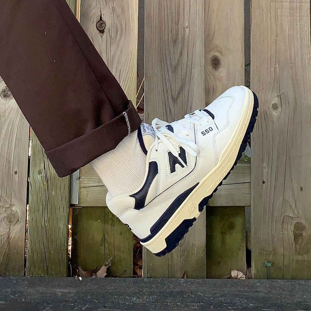 Aime Leon Dore × New Balance Aime Leon Dore New Balance 550 Navy size 9 Size US 9 / EU 42 - 5 Thumbnail