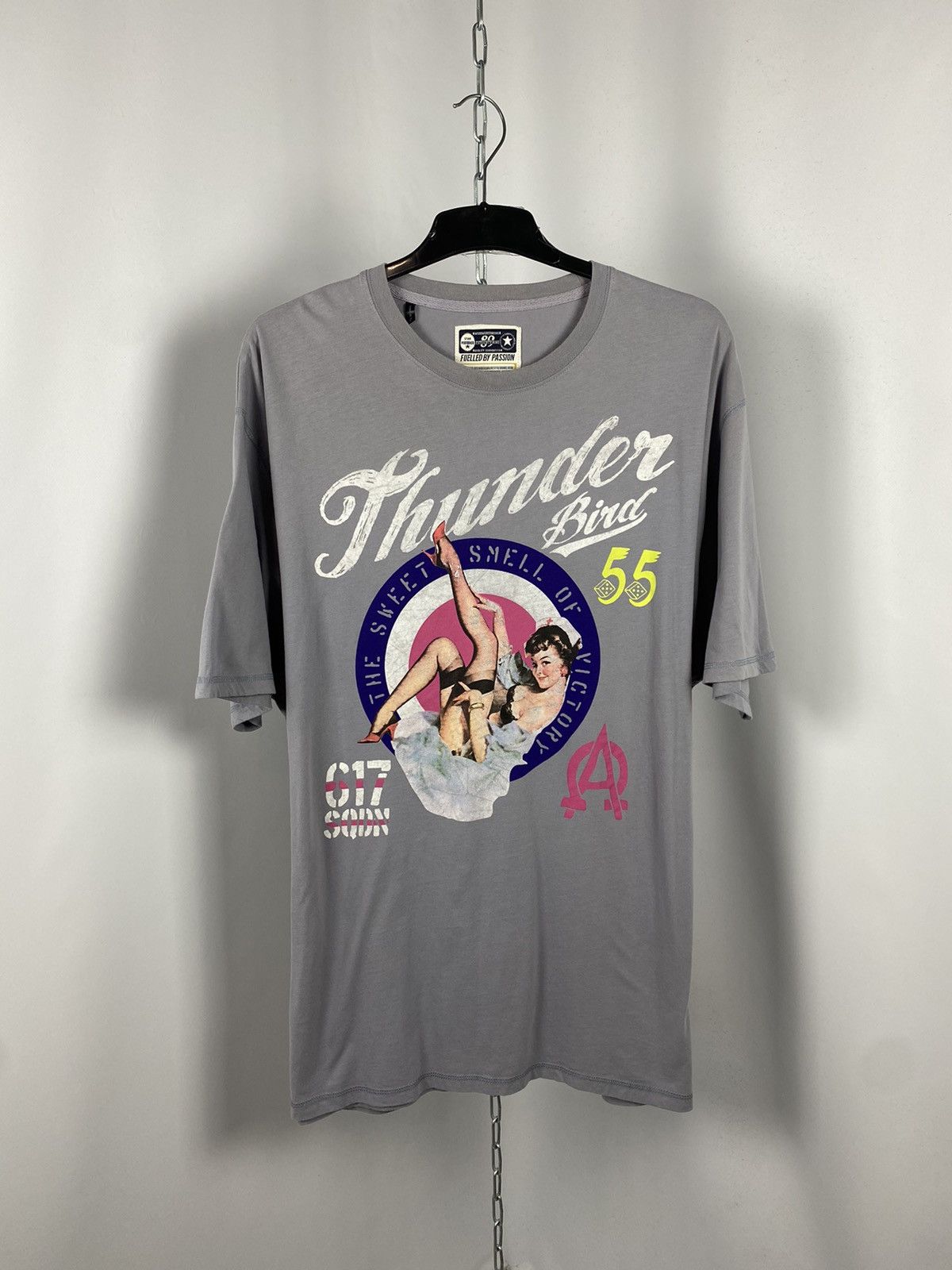 Vintage Thurder tee T-shirts vintage size 3XL Size US XXL / EU 58 / 5 - 1 Thumbnail
