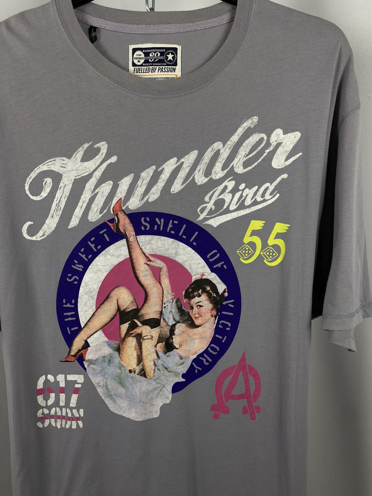 Vintage Thurder tee T-shirts vintage size 3XL Size US XXL / EU 58 / 5 - 3 Thumbnail
