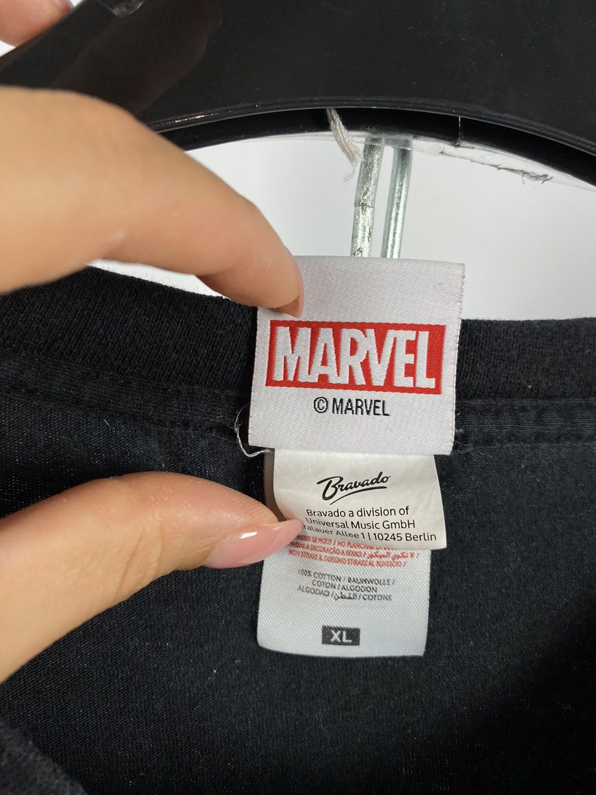 Marvel Comics Deadpool Dc comics marvel big logo vintage size XL Size US L / EU 52-54 / 3 - 5 Thumbnail