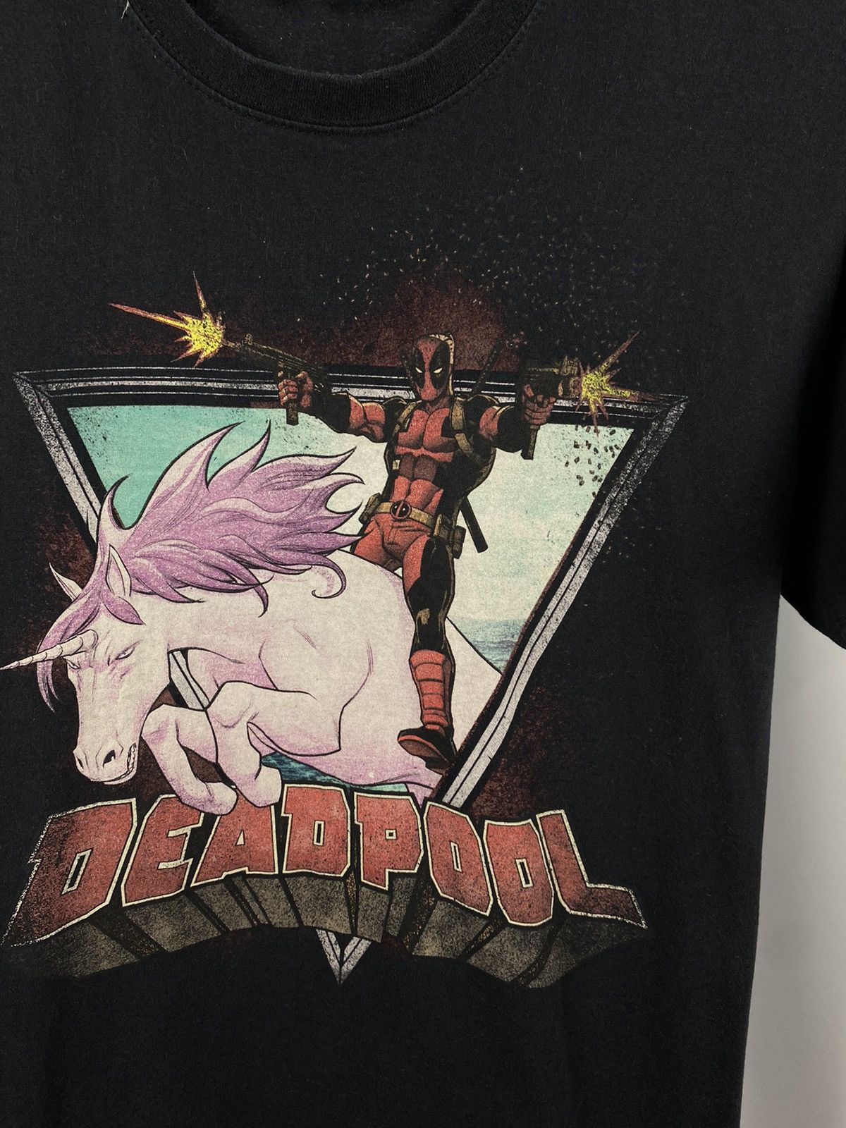 Marvel Comics Deadpool Dc comics marvel big logo vintage size XL Size US L / EU 52-54 / 3 - 3 Thumbnail