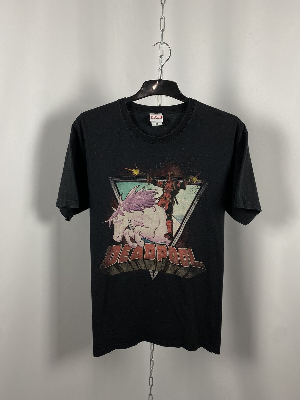 Marvel Comics Deadpool Dc comics marvel big logo vintage size XL Size US L / EU 52-54 / 3 - 1 Thumbnail