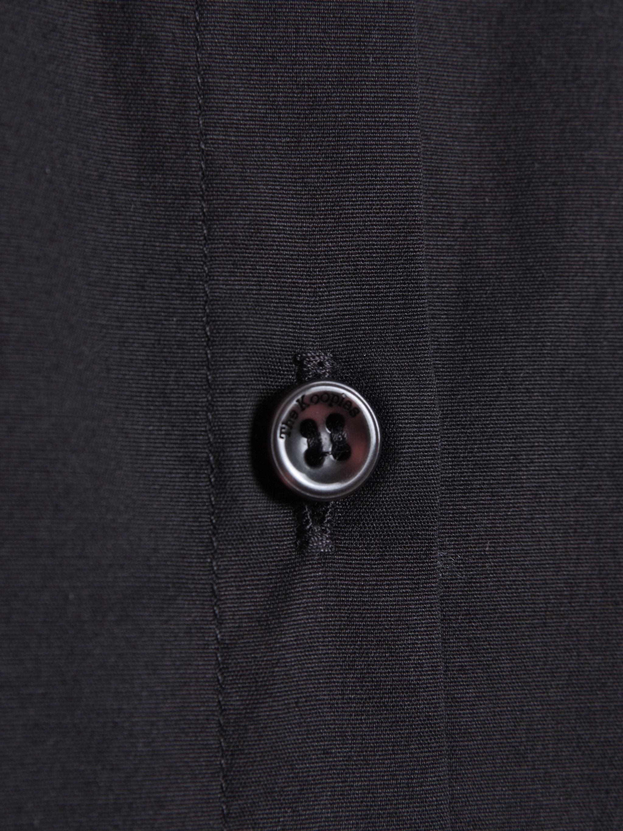 The Kooples The Kooples Slim Fit Cotton Long Sleeve Shirt Black Size XS / US 0-2 / IT 36-38 - 6 Thumbnail